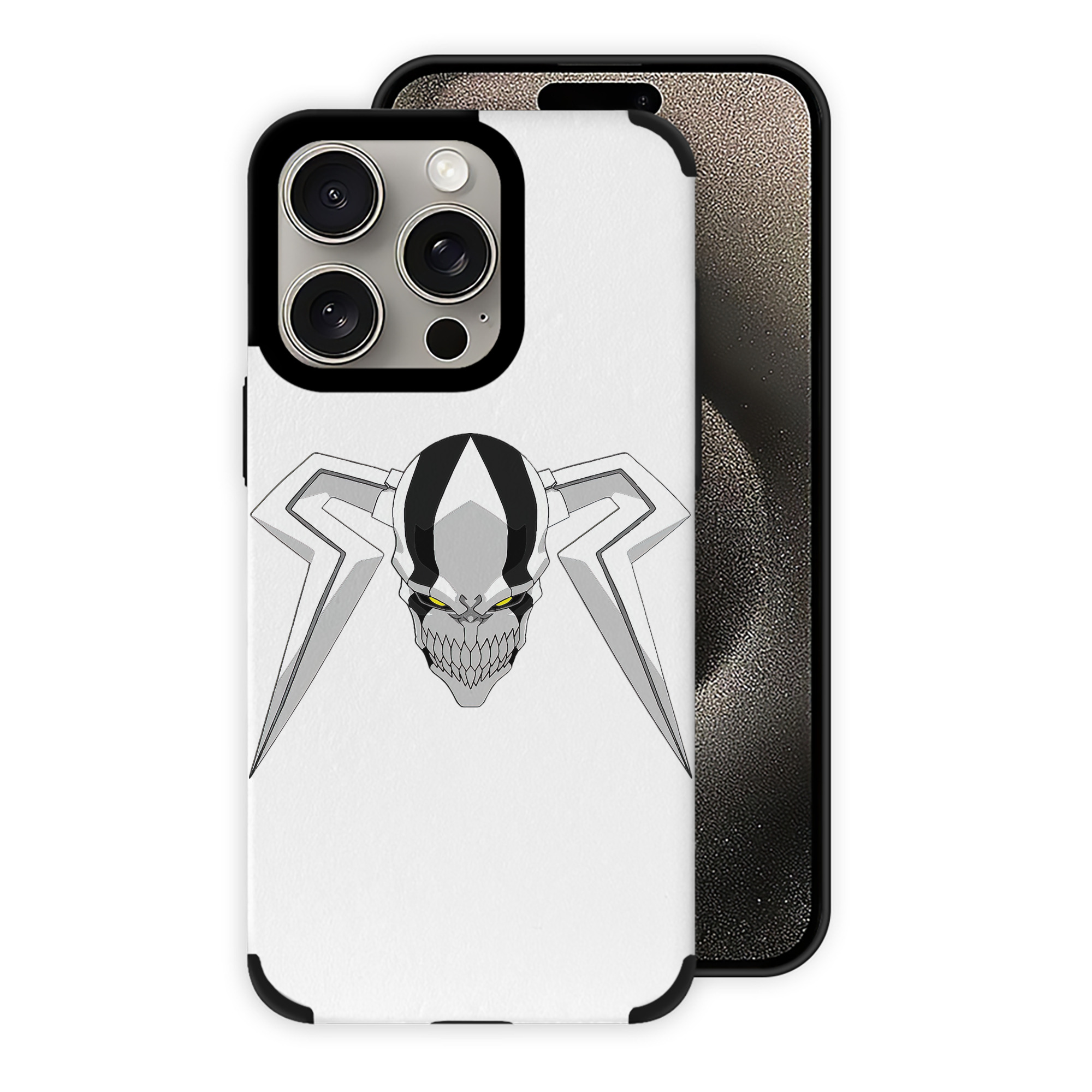 ブリーチ 黒崎一護（くろさき いちご）BLEACH Kurosaki Ichigo 【iPhone15ProMax対応】 PUレザー スマホケース 耐衝撃＆黄変防止