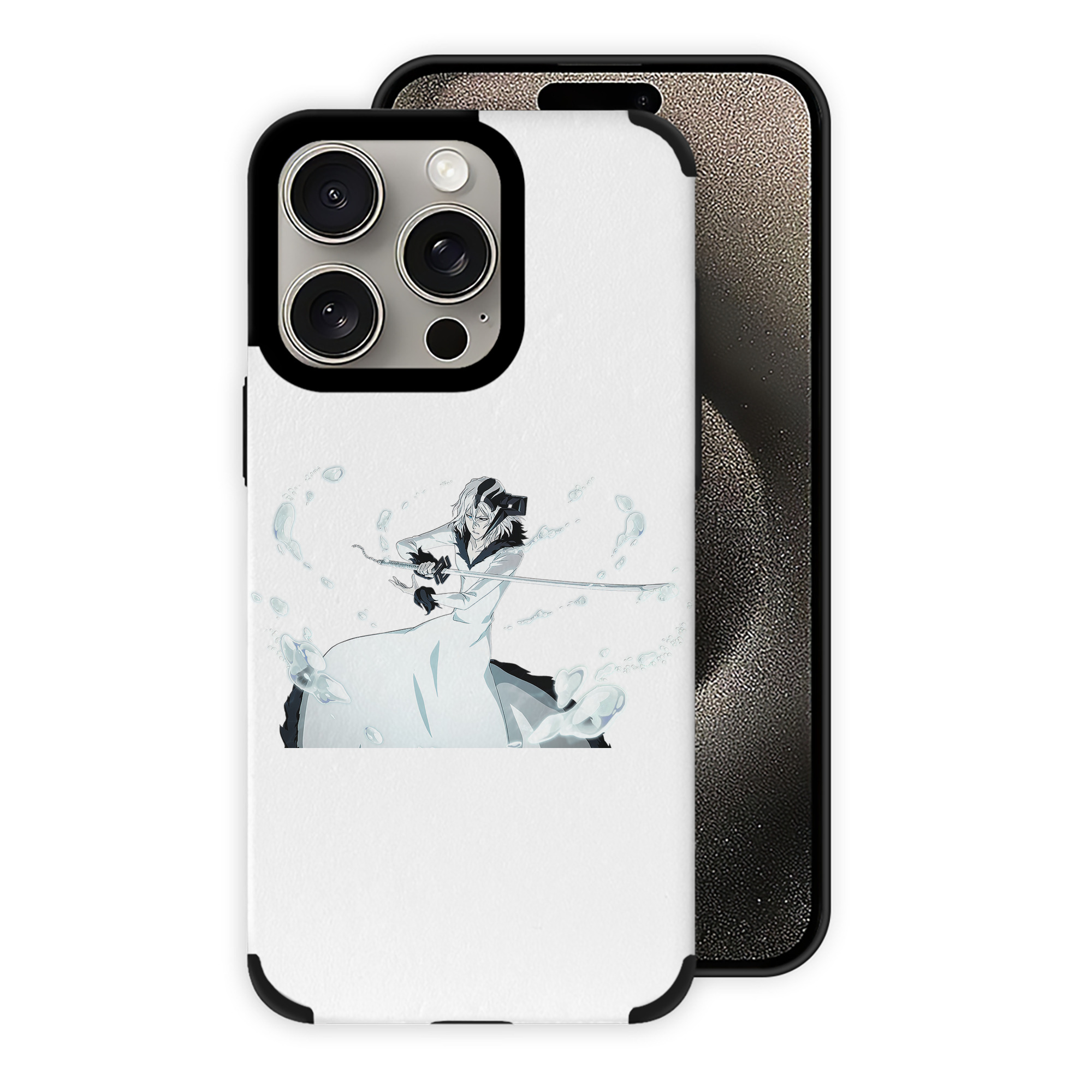 ブリーチ 黒崎一護（くろさき いちご）BLEACH Kurosaki Ichigo 【iPhone15ProMax対応】 PUレザー スマホケース 耐衝撃＆黄変防止