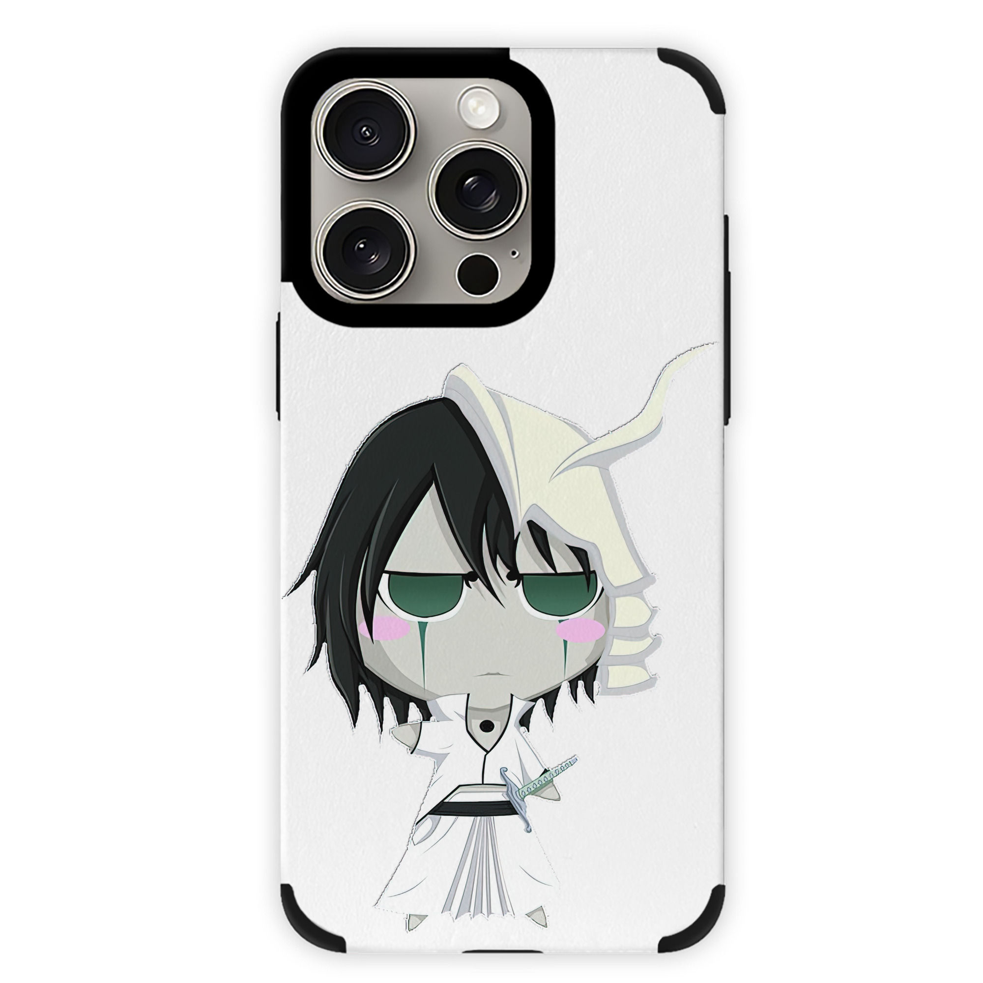 （画像用） ブリーチ ウルキオラ·シファー BLEACH Ulquiorra cifer 【iPhone15ProMax対応】 PUレザー スマホケース 耐衝撃＆黄変防止