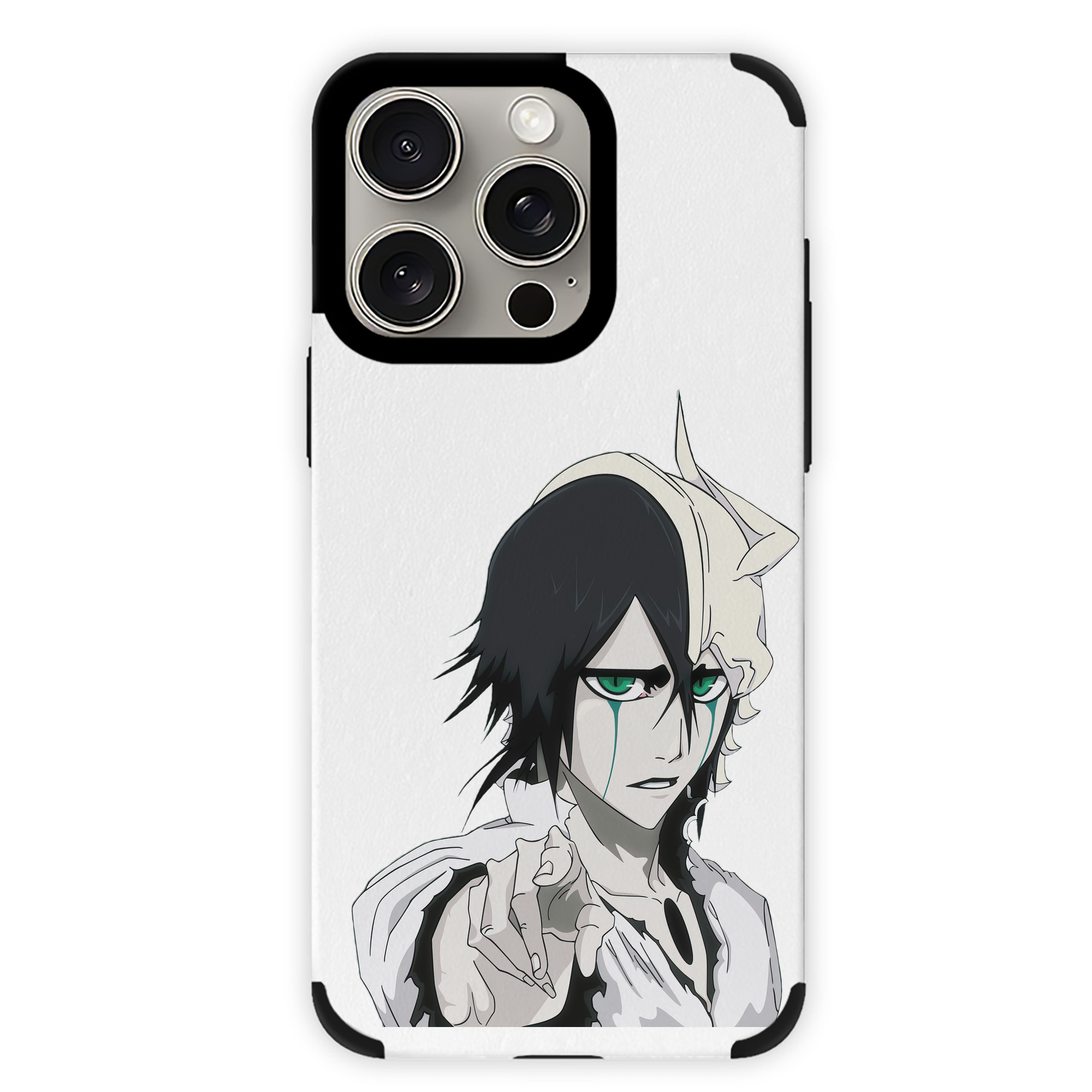 （画像用） ブリーチ ウルキオラ·シファー BLEACH Ulquiorra cifer 【iPhone15ProMax対応】 PUレザー スマホケース 耐衝撃＆黄変防止
