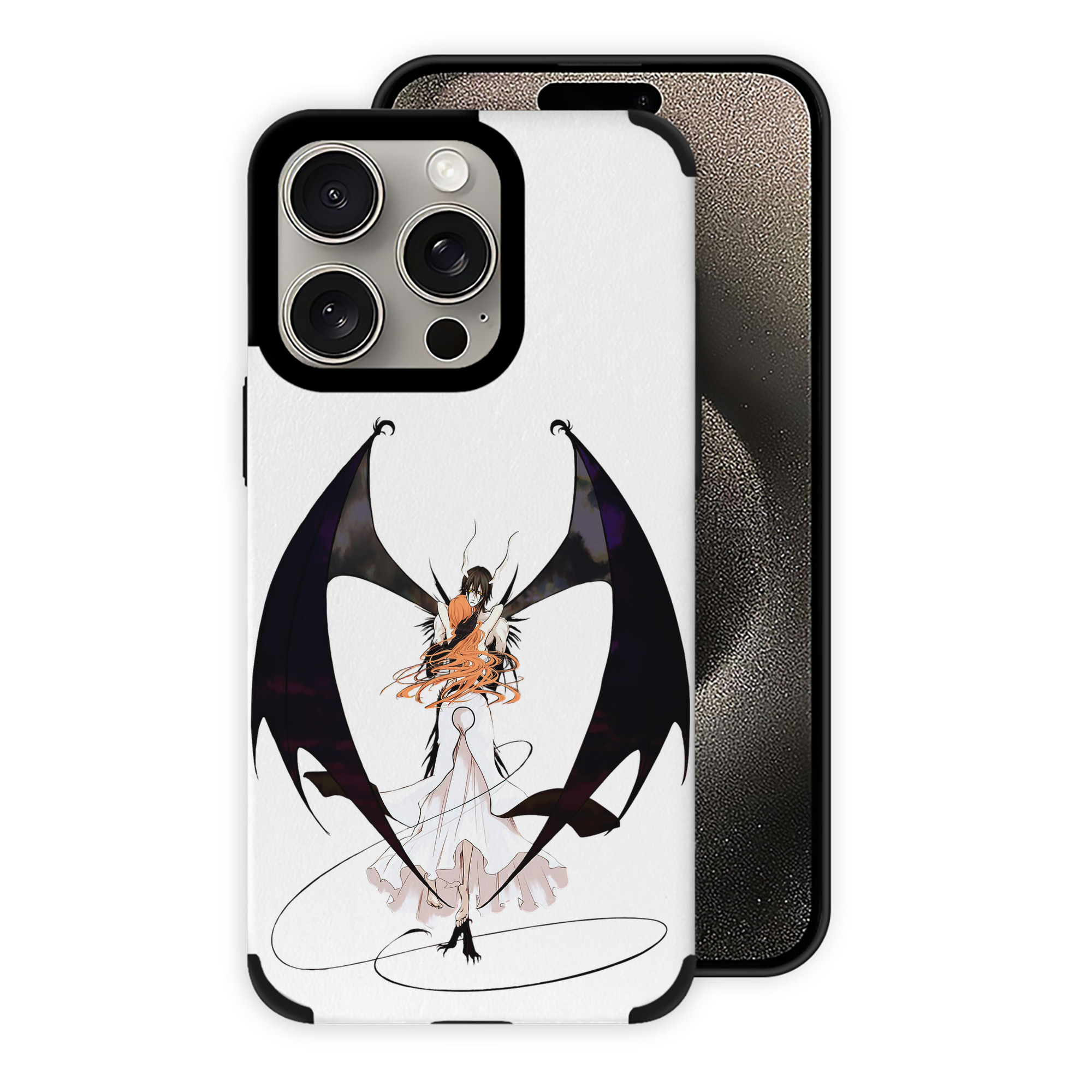 （画像用） ブリーチ ウルキオラ·シファー BLEACH Ulquiorra cifer 【iPhone15ProMax対応】 PUレザー スマホケース 耐衝撃＆黄変防止