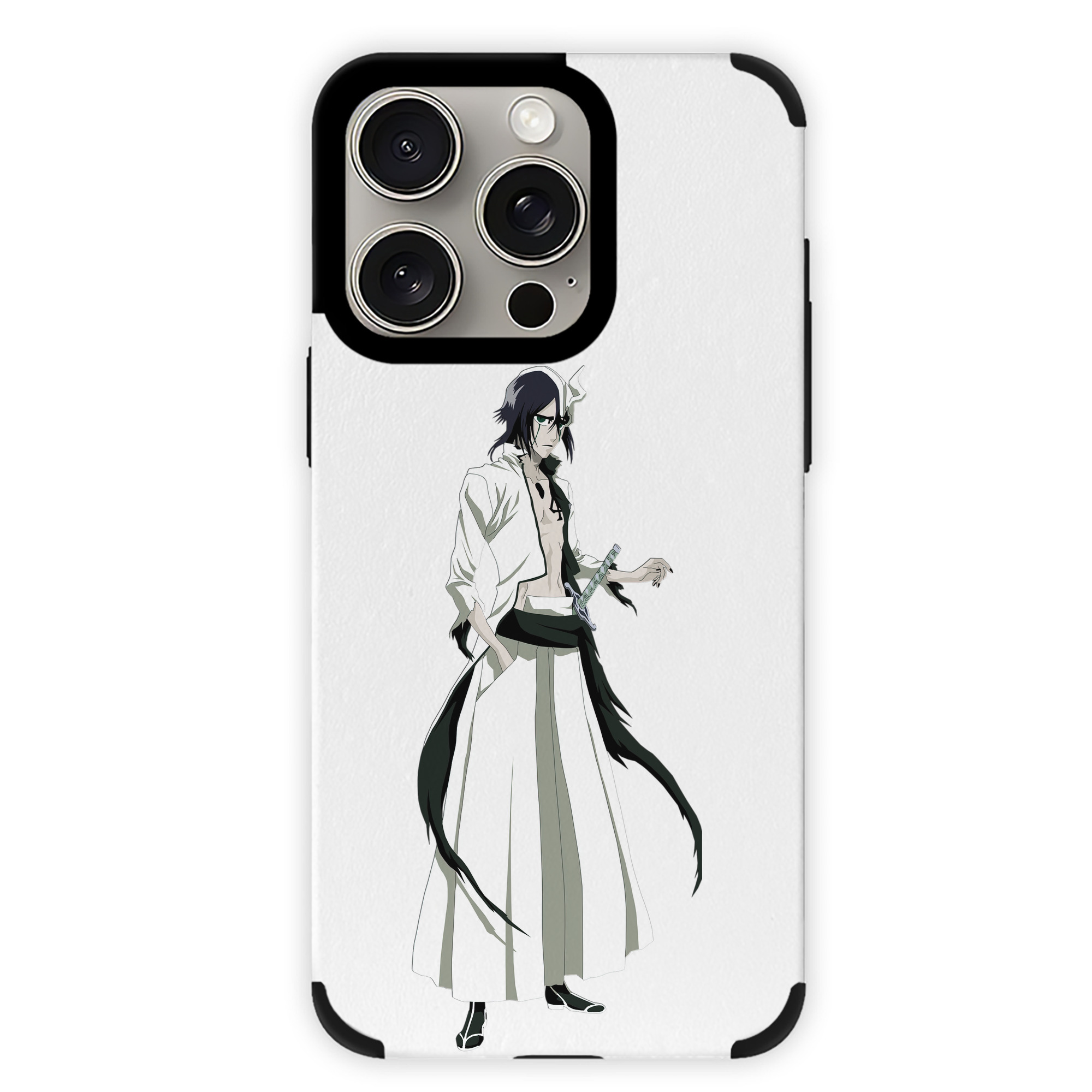 （画像用） ブリーチ ウルキオラ·シファー BLEACH Ulquiorra cifer 【iPhone15ProMax対応】 PUレザー スマホケース 耐衝撃＆黄変防止