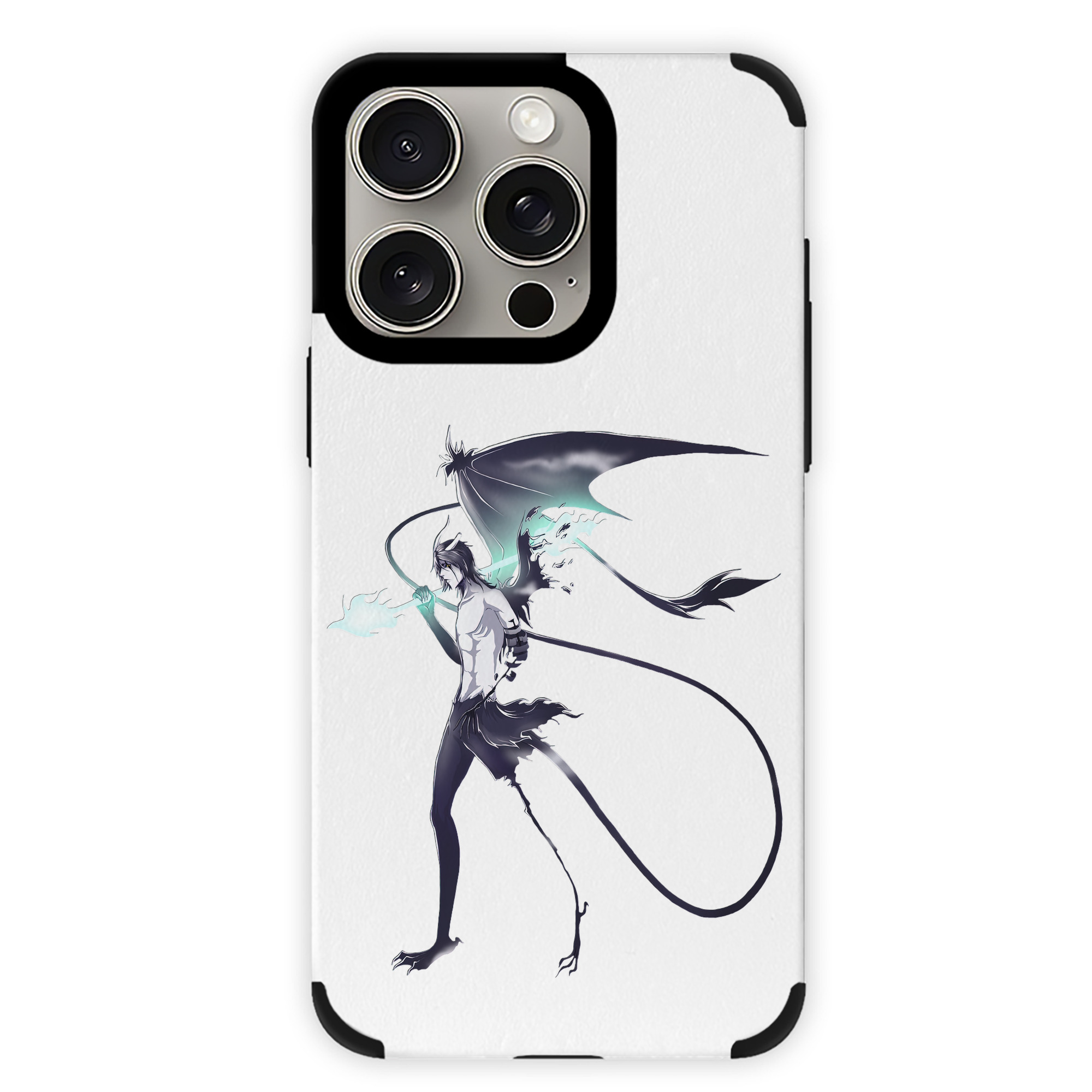 （画像用） ブリーチ ウルキオラ·シファー BLEACH Ulquiorra cifer 【iPhone15ProMax対応】 PUレザー スマホケース 耐衝撃＆黄変防止