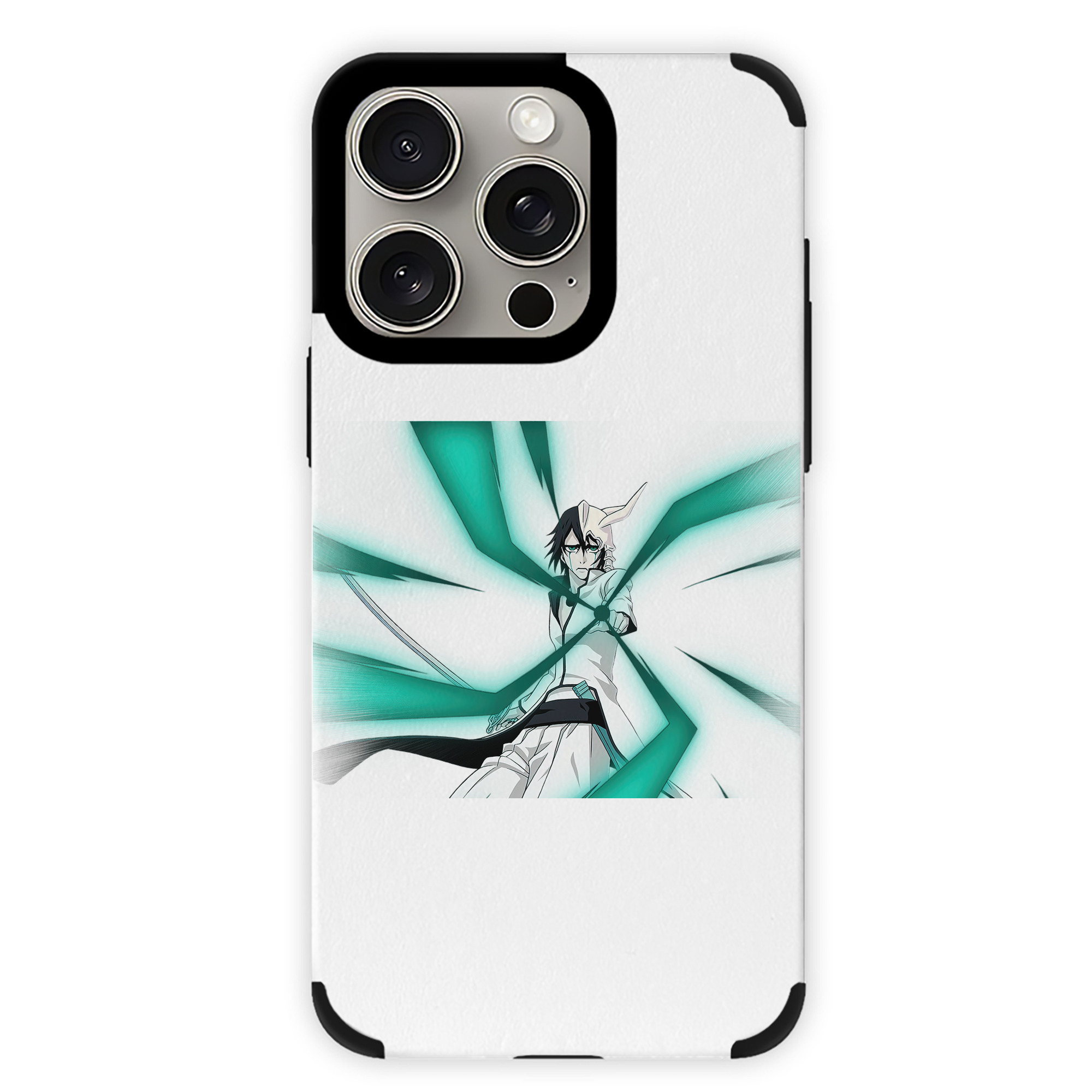 （画像用） ブリーチ ウルキオラ·シファー BLEACH Ulquiorra cifer 【iPhone15ProMax対応】 PUレザー スマホケース 耐衝撃＆黄変防止