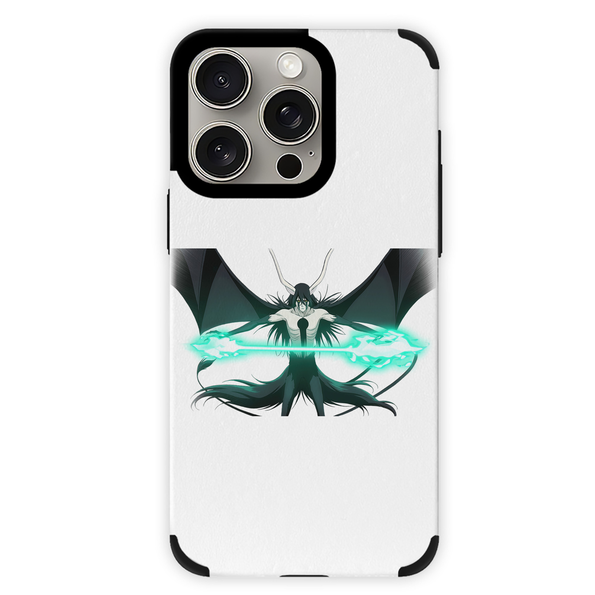 （画像用） ブリーチ ウルキオラ·シファー BLEACH Ulquiorra cifer 【iPhone15ProMax対応】 PUレザー スマホケース 耐衝撃＆黄変防止