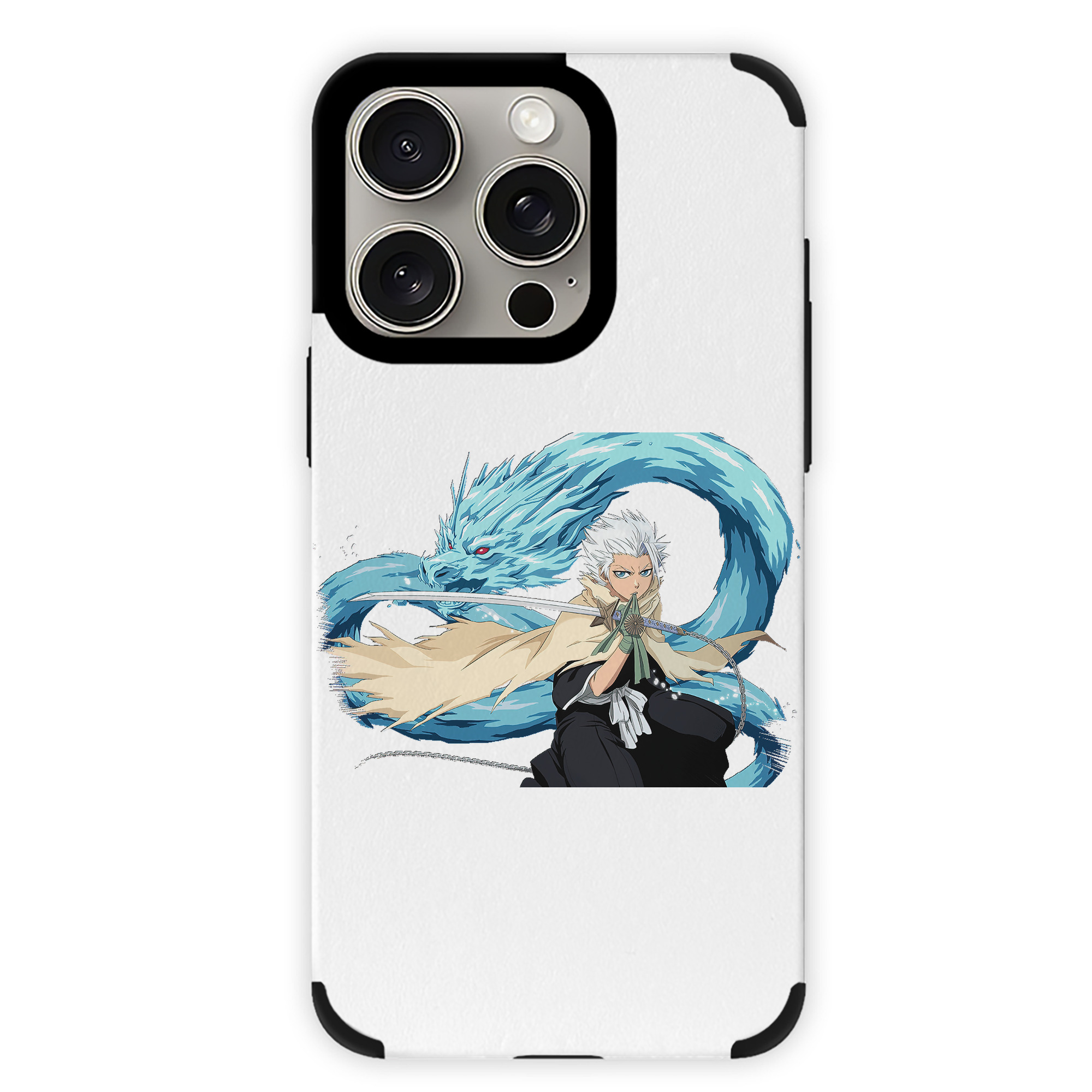 （画像用） ブリーチ 日番谷冬獅郎（ひつがや とうしろう） BLEACH Hitsugaya Toushirou 【iPhone15ProMax対応】 PUレザー スマホケース 耐衝撃＆黄変防止