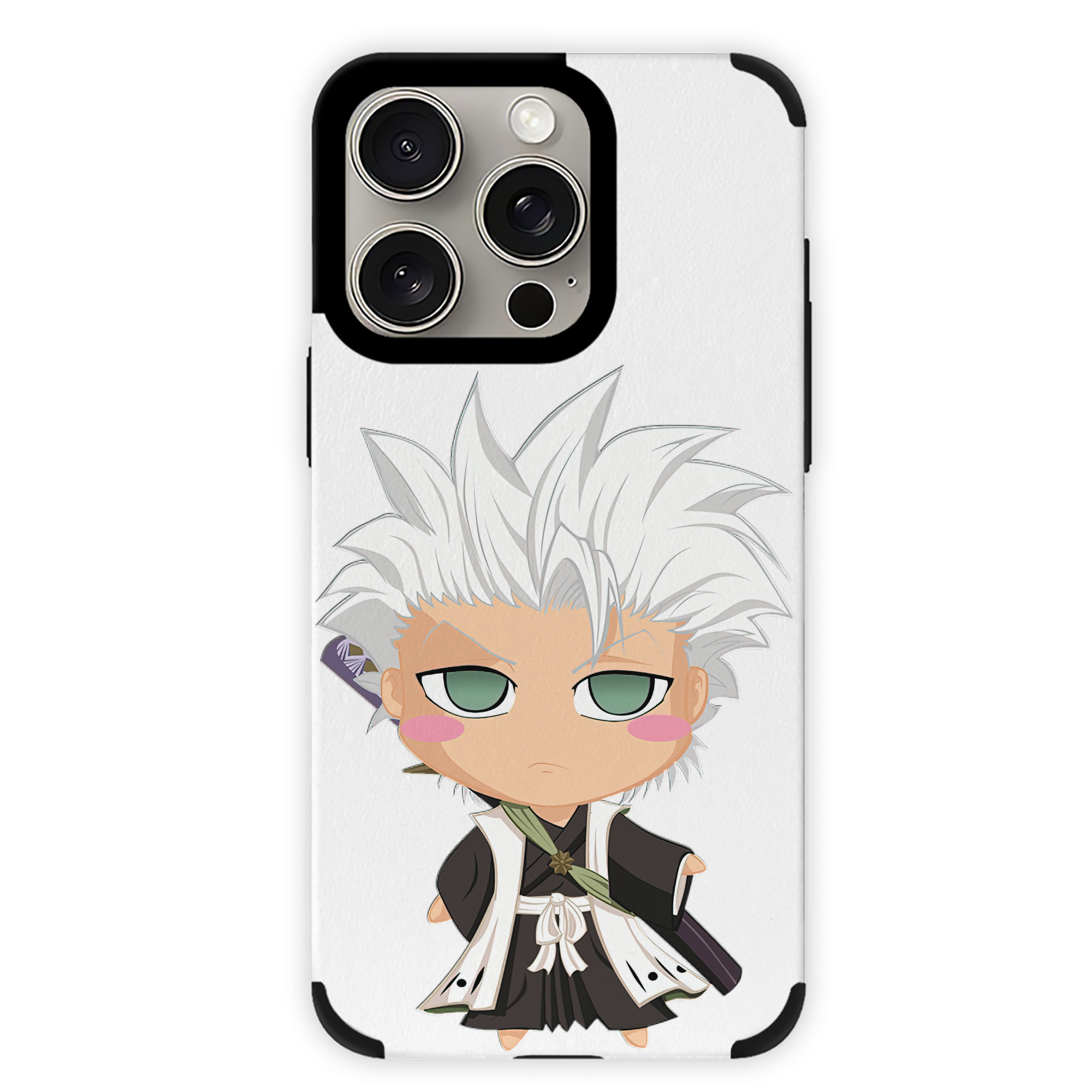 （画像用） ブリーチ 日番谷冬獅郎（ひつがや とうしろう） BLEACH Hitsugaya Toushirou 【iPhone15ProMax対応】 PUレザー スマホケース 耐衝撃＆黄変防止