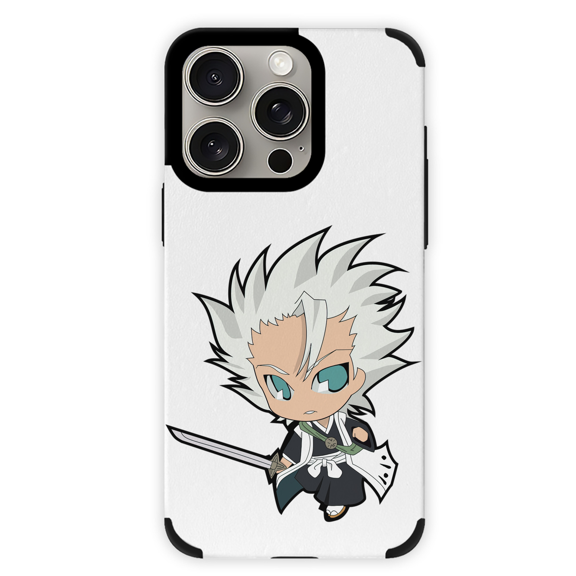 （画像用） ブリーチ 日番谷冬獅郎（ひつがや とうしろう） BLEACH Hitsugaya Toushirou 【iPhone15ProMax対応】 PUレザー スマホケース 耐衝撃＆黄変防止