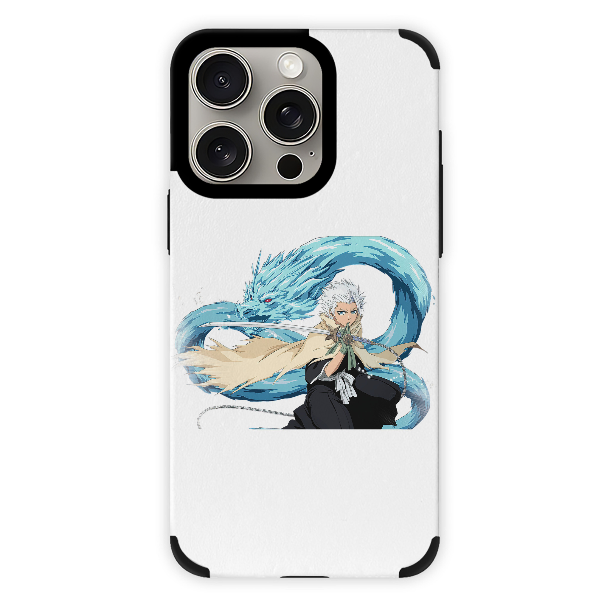 （画像用） ブリーチ 日番谷冬獅郎（ひつがや とうしろう） BLEACH Hitsugaya Toushirou 【iPhone15ProMax対応】 PUレザー スマホケース 耐衝撃＆黄変防止