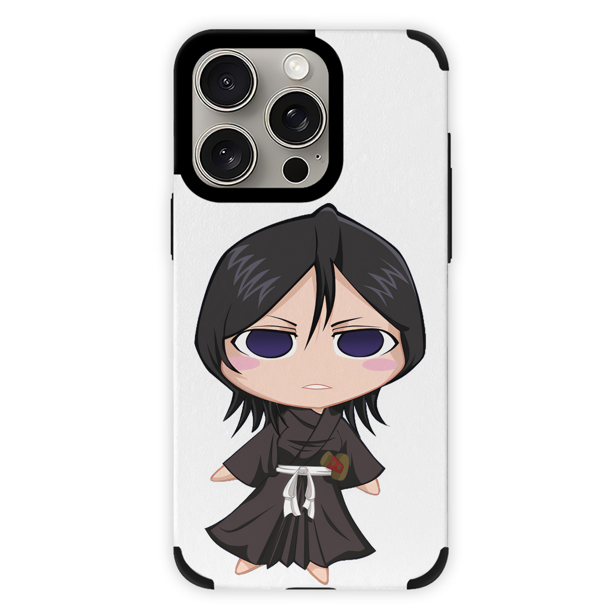 （画像用） ブリーチ 朽木ルキア BLEACH Kuchiki Rukia 【iPhone15ProMax対応】 PUレザー スマホケース 耐衝撃＆黄変防止