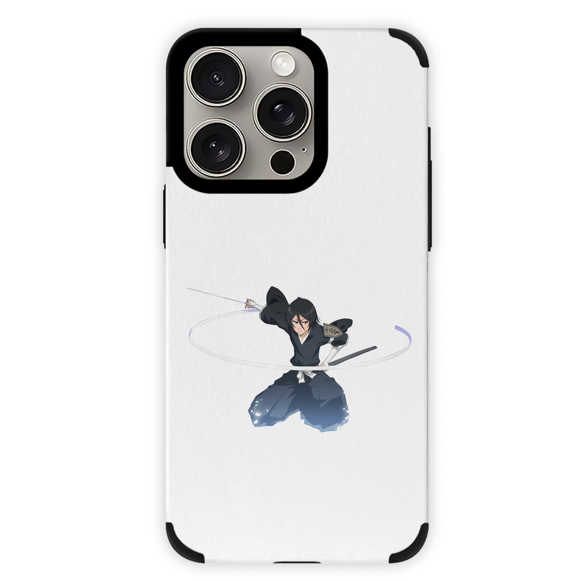 （画像用） ブリーチ 朽木ルキア BLEACH Kuchiki Rukia 【iPhone15ProMax対応】 PUレザー スマホケース 耐衝撃＆黄変防止