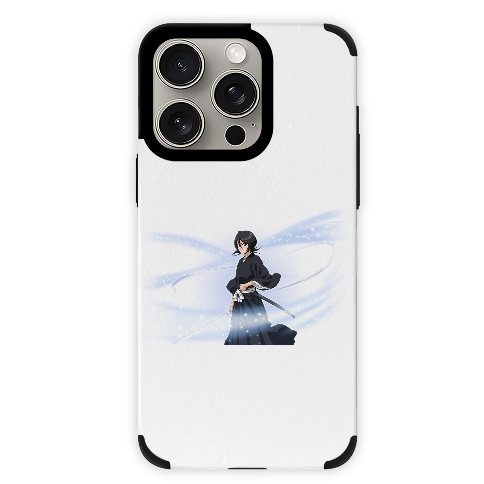 （画像用） ブリーチ 朽木ルキア BLEACH Kuchiki Rukia 【iPhone15ProMax対応】 PUレザー スマホケース 耐衝撃＆黄変防止