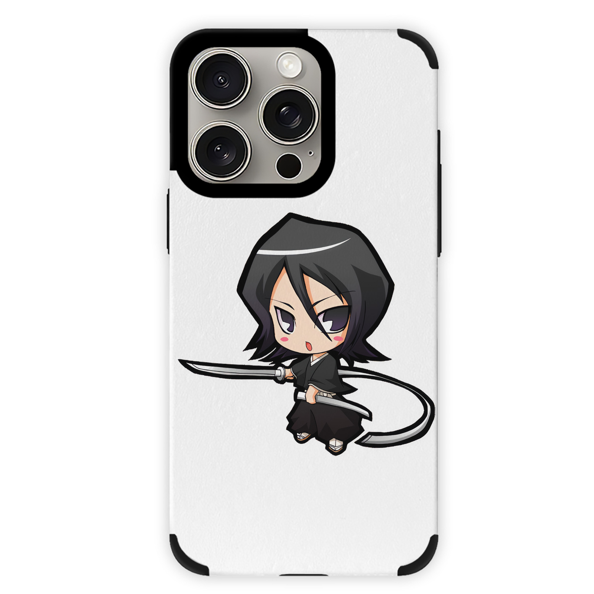 （画像用） ブリーチ 朽木ルキア BLEACH Kuchiki Rukia 【iPhone15ProMax対応】 PUレザー スマホケース 耐衝撃＆黄変防止