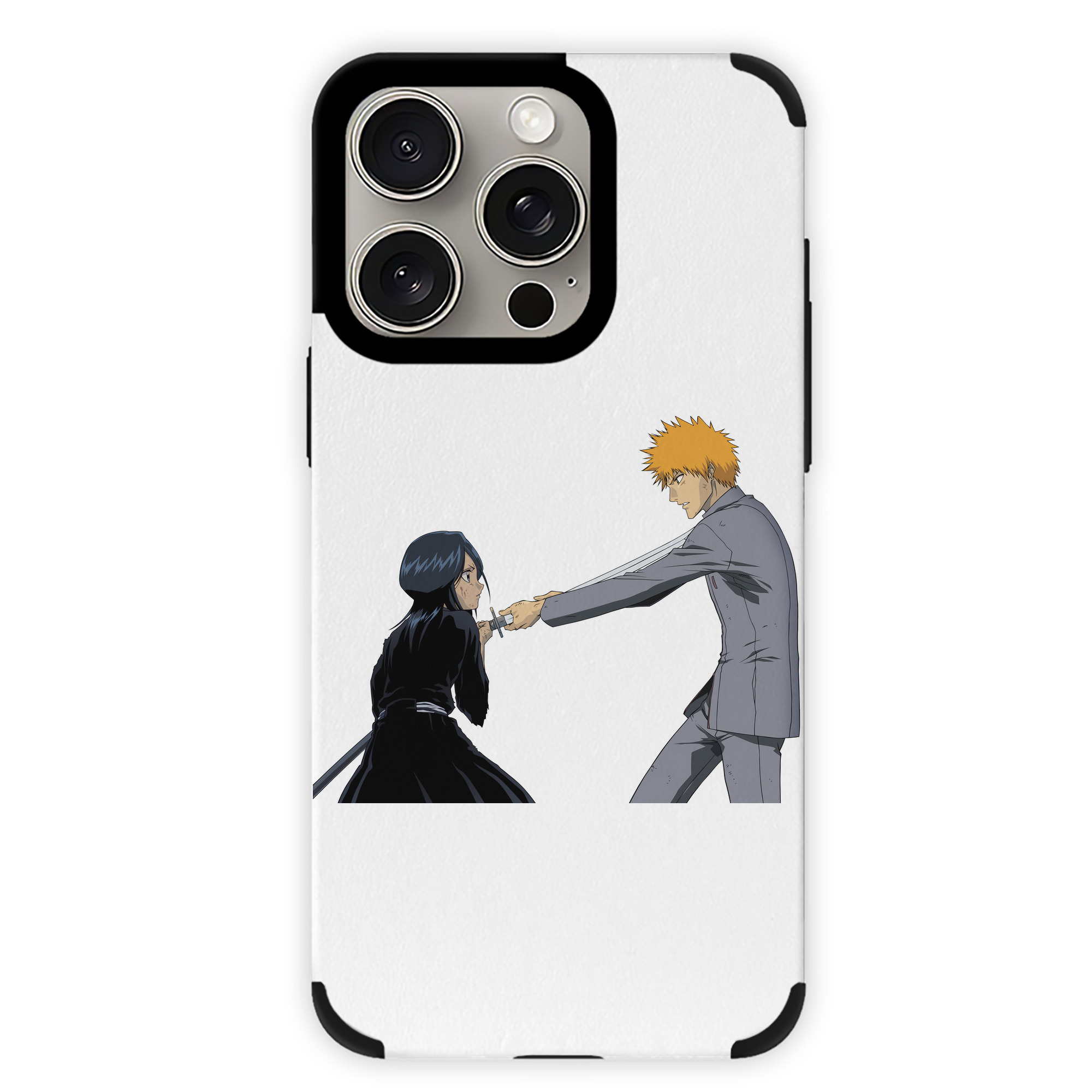 （画像用） ブリーチ 朽木ルキア BLEACH Kuchiki Rukia 【iPhone15ProMax対応】 PUレザー スマホケース 耐衝撃＆黄変防止