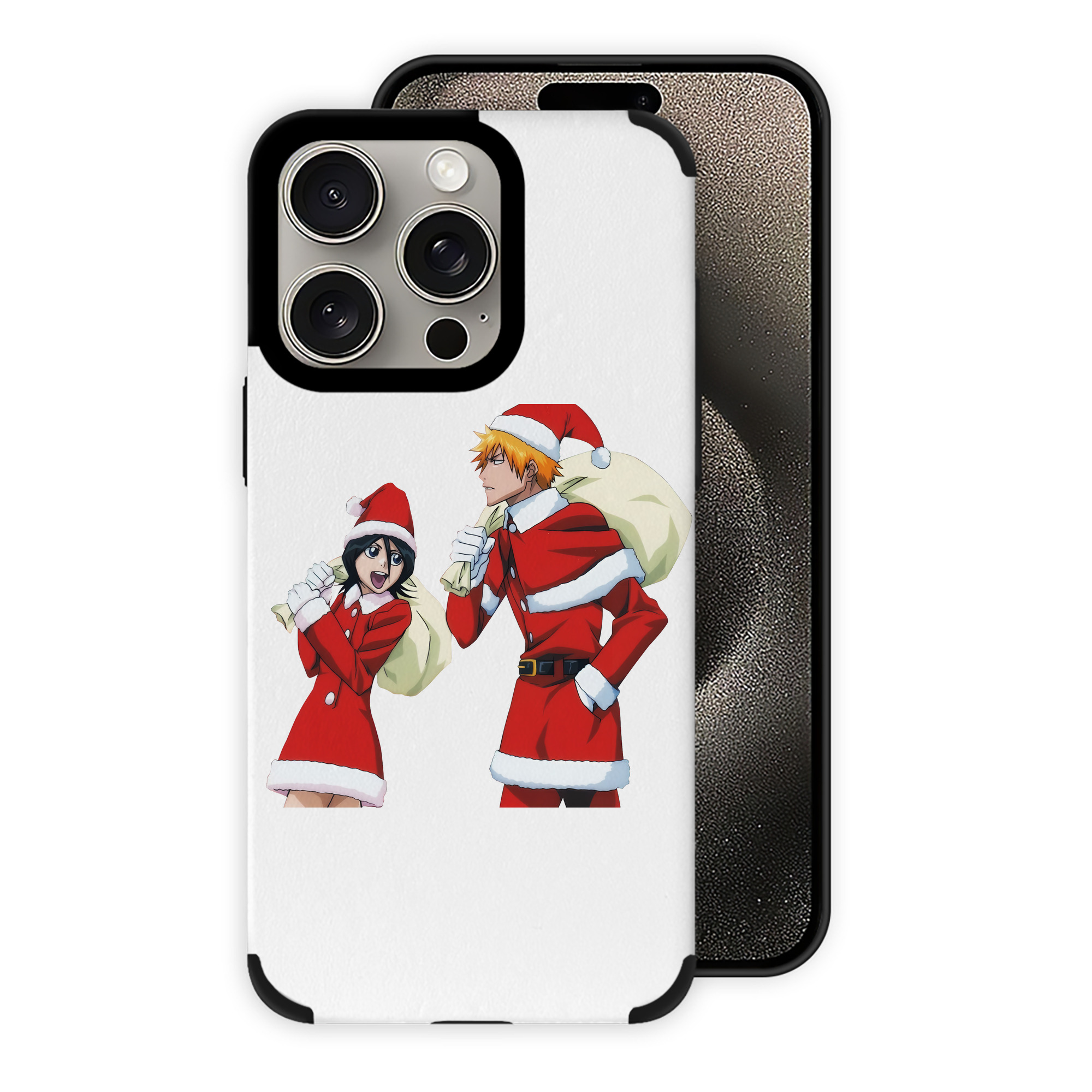 （画像用） ブリーチ 朽木ルキア BLEACH Kuchiki Rukia 【iPhone15ProMax対応】 PUレザー スマホケース 耐衝撃＆黄変防止