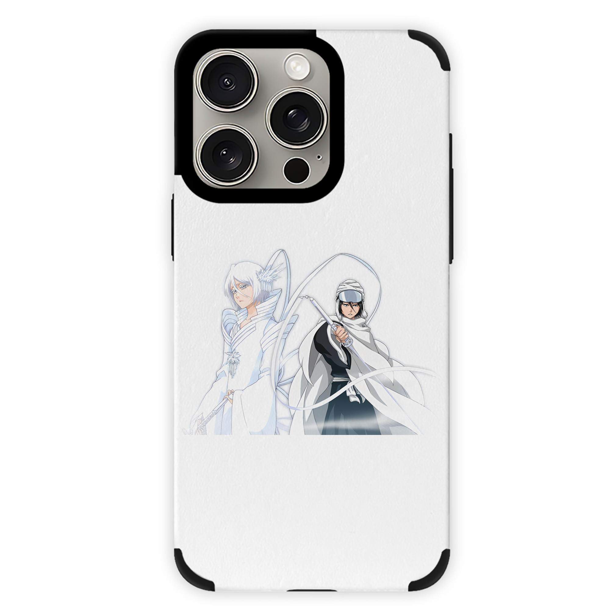（画像用） ブリーチ 朽木ルキア BLEACH Kuchiki Rukia 【iPhone15ProMax対応】 PUレザー スマホケース 耐衝撃＆黄変防止