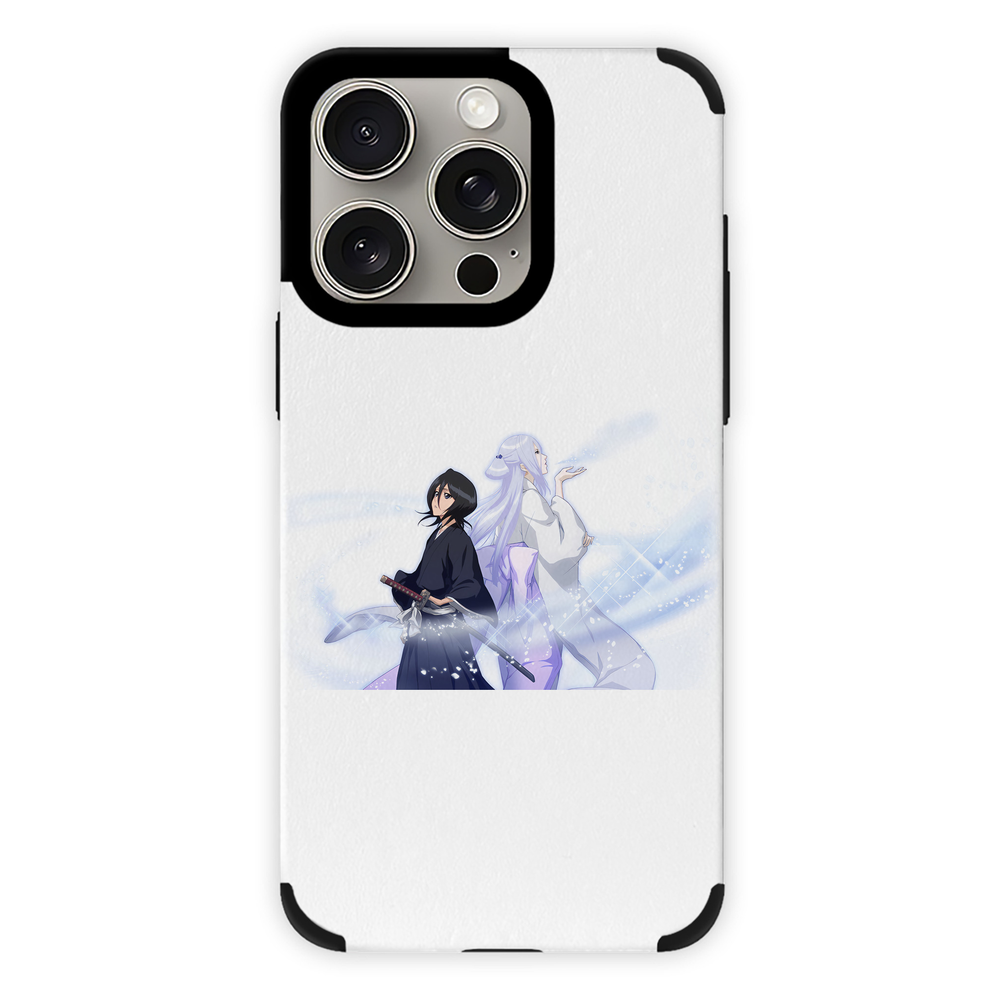 （画像用） ブリーチ 朽木ルキア BLEACH Kuchiki Rukia 【iPhone15ProMax対応】 PUレザー スマホケース 耐衝撃＆黄変防止