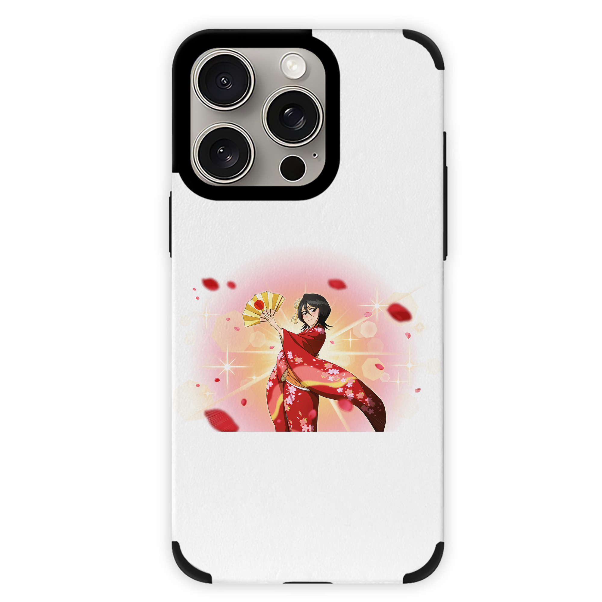 （画像用） ブリーチ 朽木ルキア BLEACH Kuchiki Rukia 【iPhone15ProMax対応】 PUレザー スマホケース 耐衝撃＆黄変防止