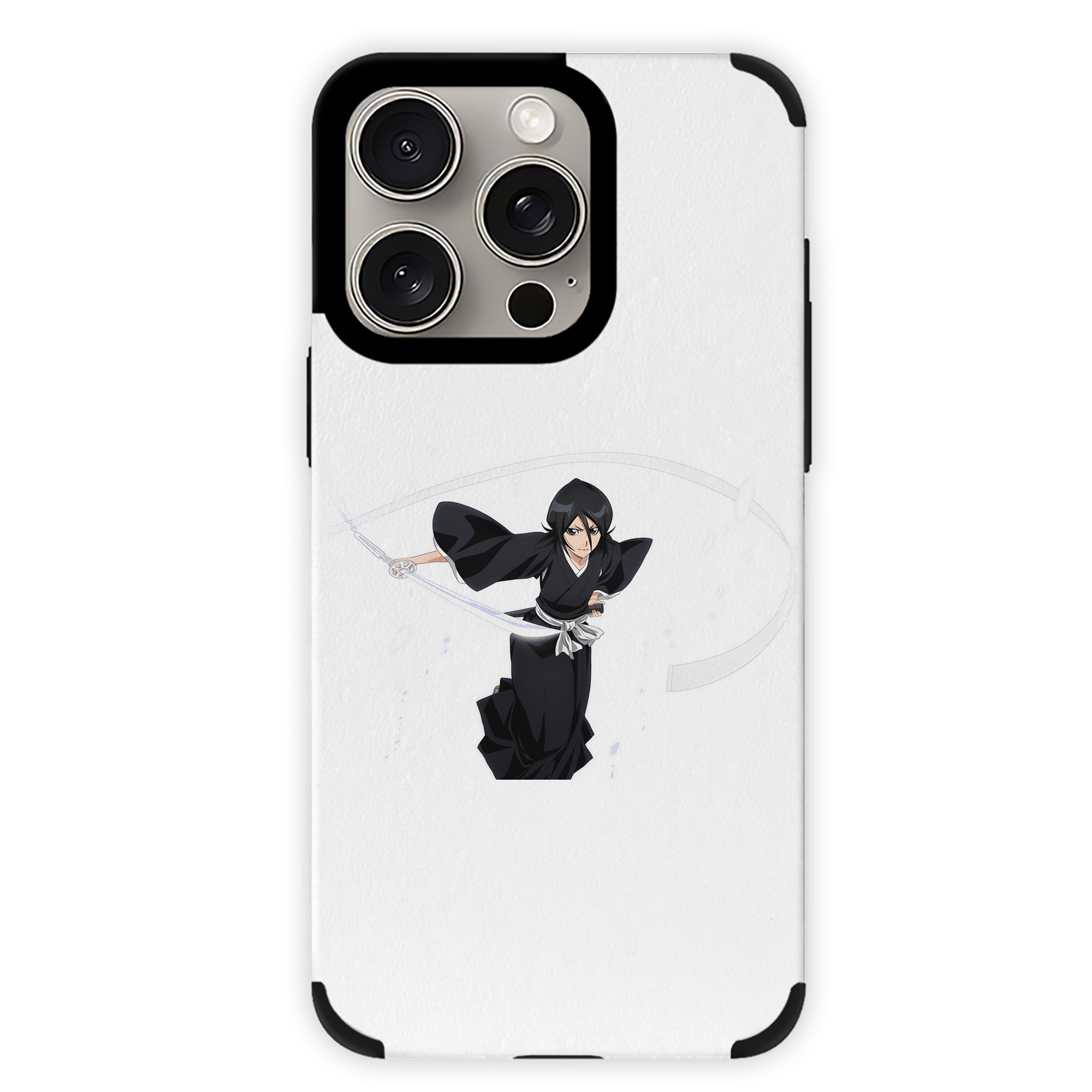 （画像用） ブリーチ 朽木ルキア BLEACH Kuchiki Rukia 【iPhone15ProMax対応】 PUレザー スマホケース 耐衝撃＆黄変防止