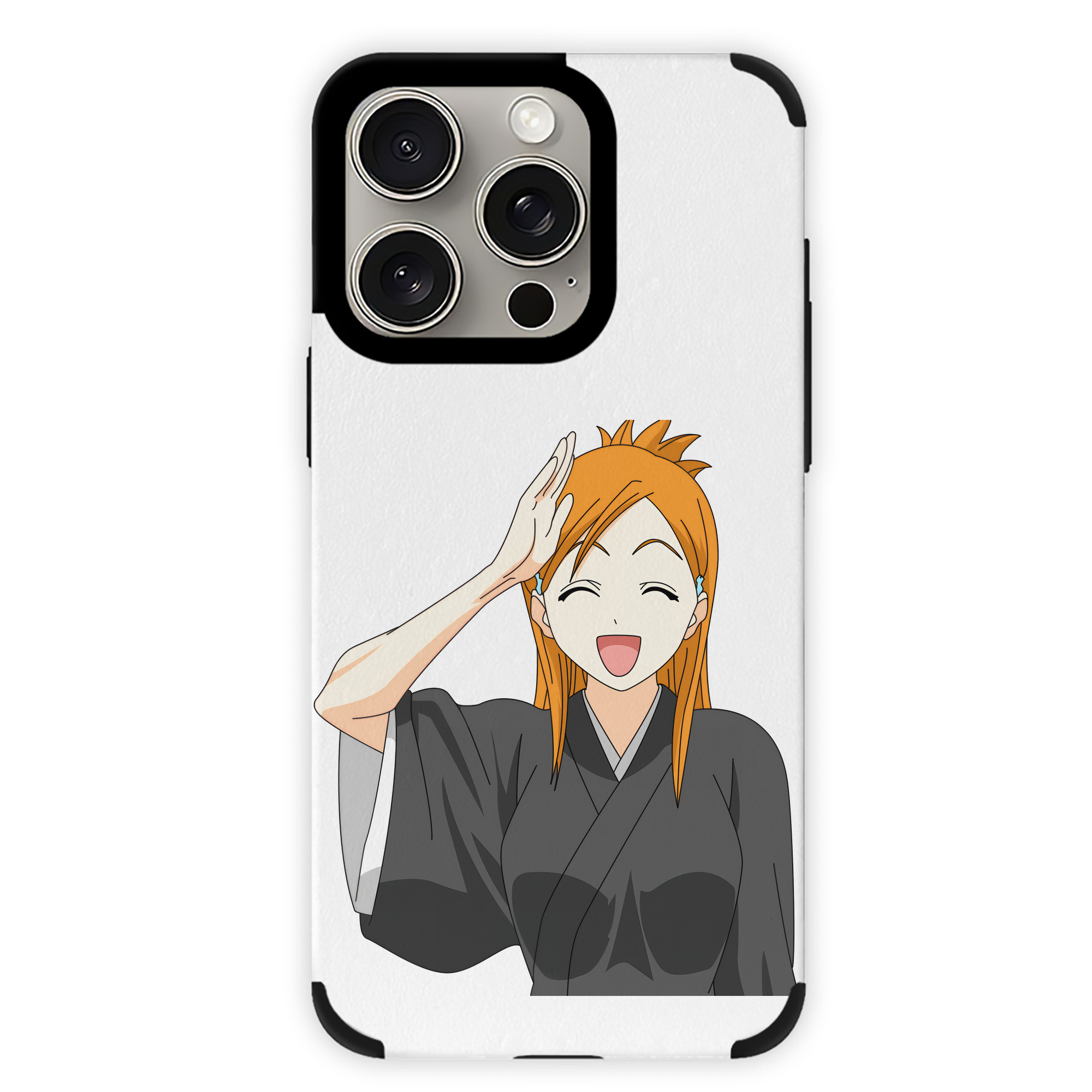 （画像用） ブリーチ 井上織姫（いのうえおりひめ） BLEACH Inoue Orihime 【iPhone15ProMax対応】 PUレザー スマホケース 耐衝撃＆黄変防止