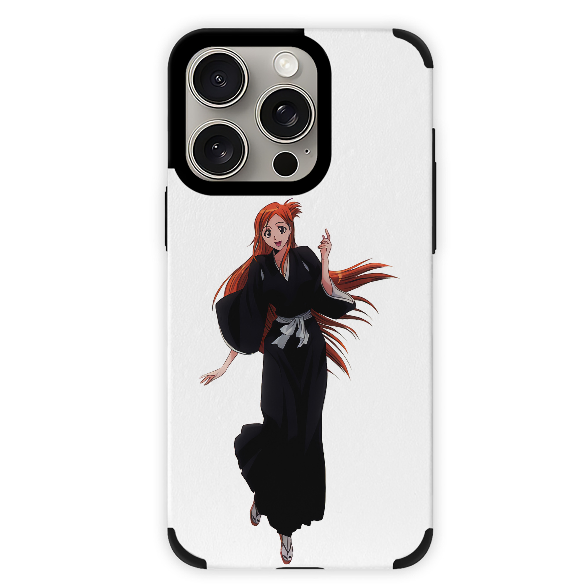 （画像用） ブリーチ 井上織姫（いのうえおりひめ） BLEACH Inoue Orihime 【iPhone15ProMax対応】 PUレザー スマホケース 耐衝撃＆黄変防止