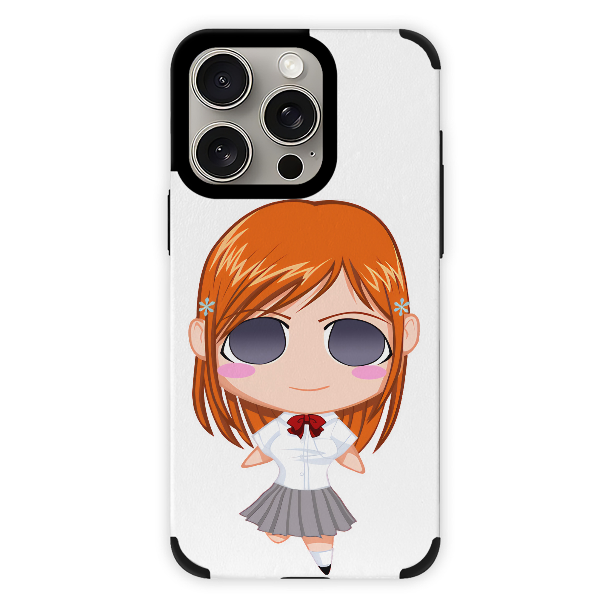（画像用） ブリーチ 井上織姫（いのうえおりひめ） BLEACH Inoue Orihime 【iPhone15ProMax対応】 PUレザー スマホケース 耐衝撃＆黄変防止