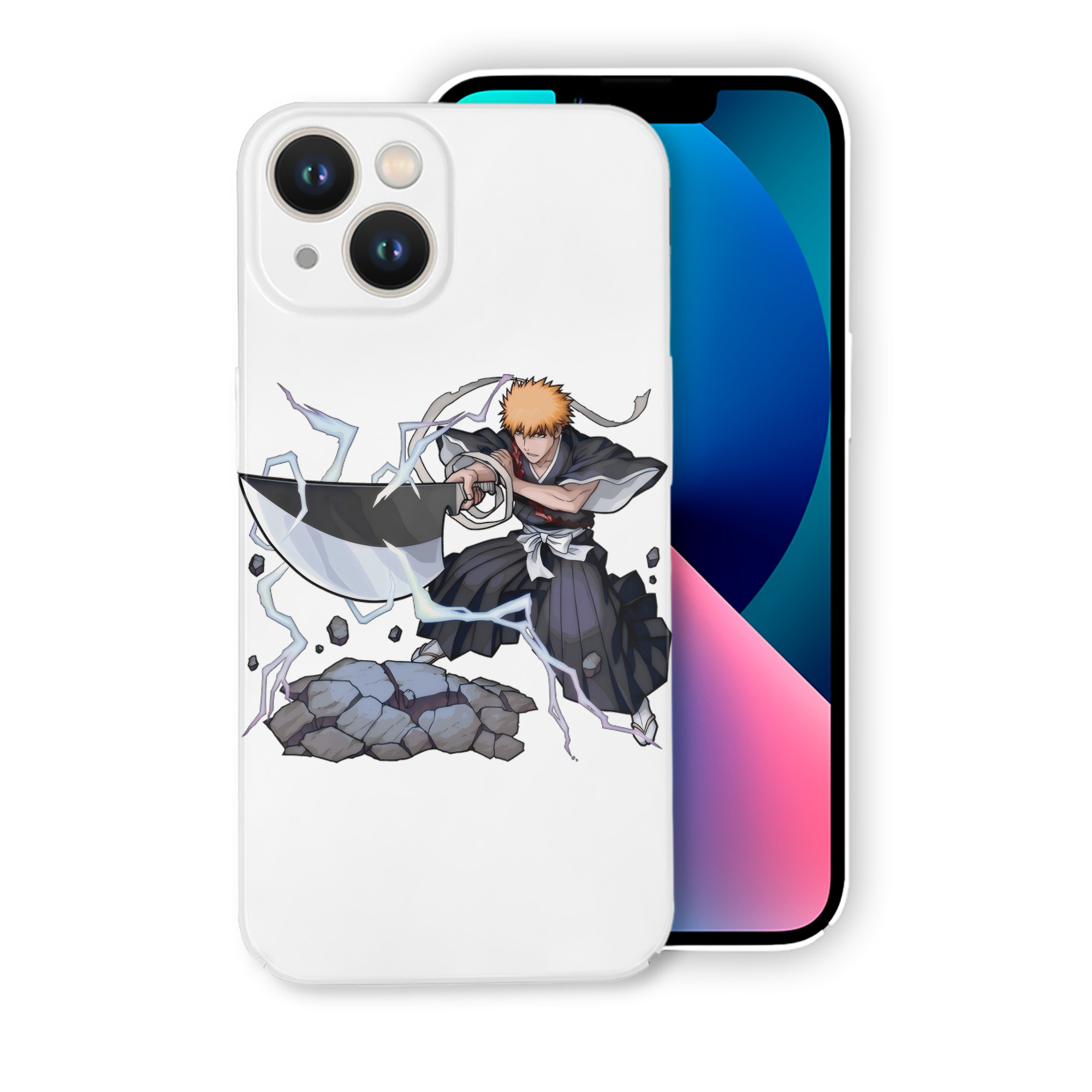 ブリーチ 黒崎一護（くろさき いちご）BLEACH Kurosaki Ichigo 【iPhone 14シリーズ対応】ハードケース