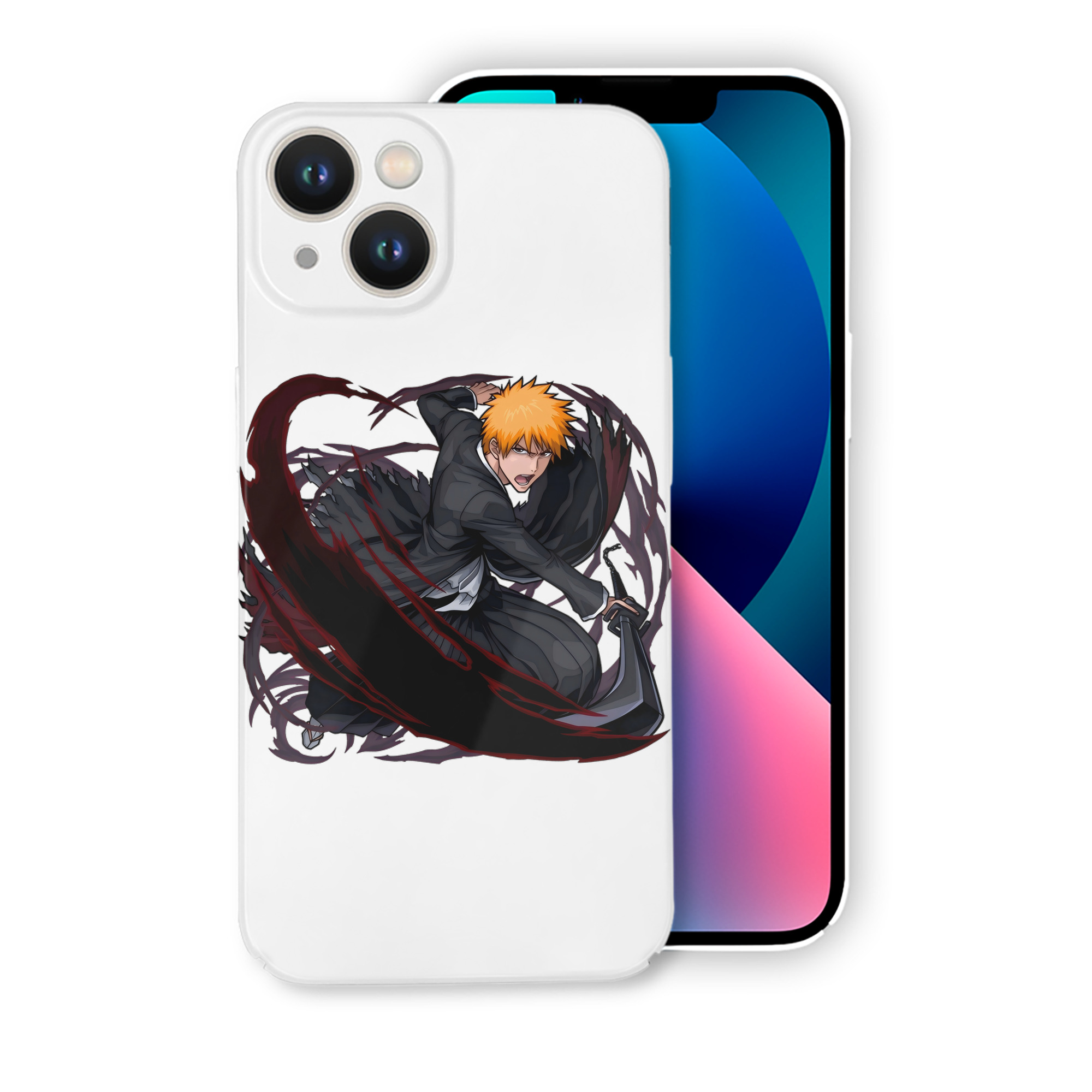 （画像用） ブリーチ 黒崎一護（くろさき いちご）BLEACH Kurosaki Ichigo 【iPhone 14シリーズ対応】ハードケース