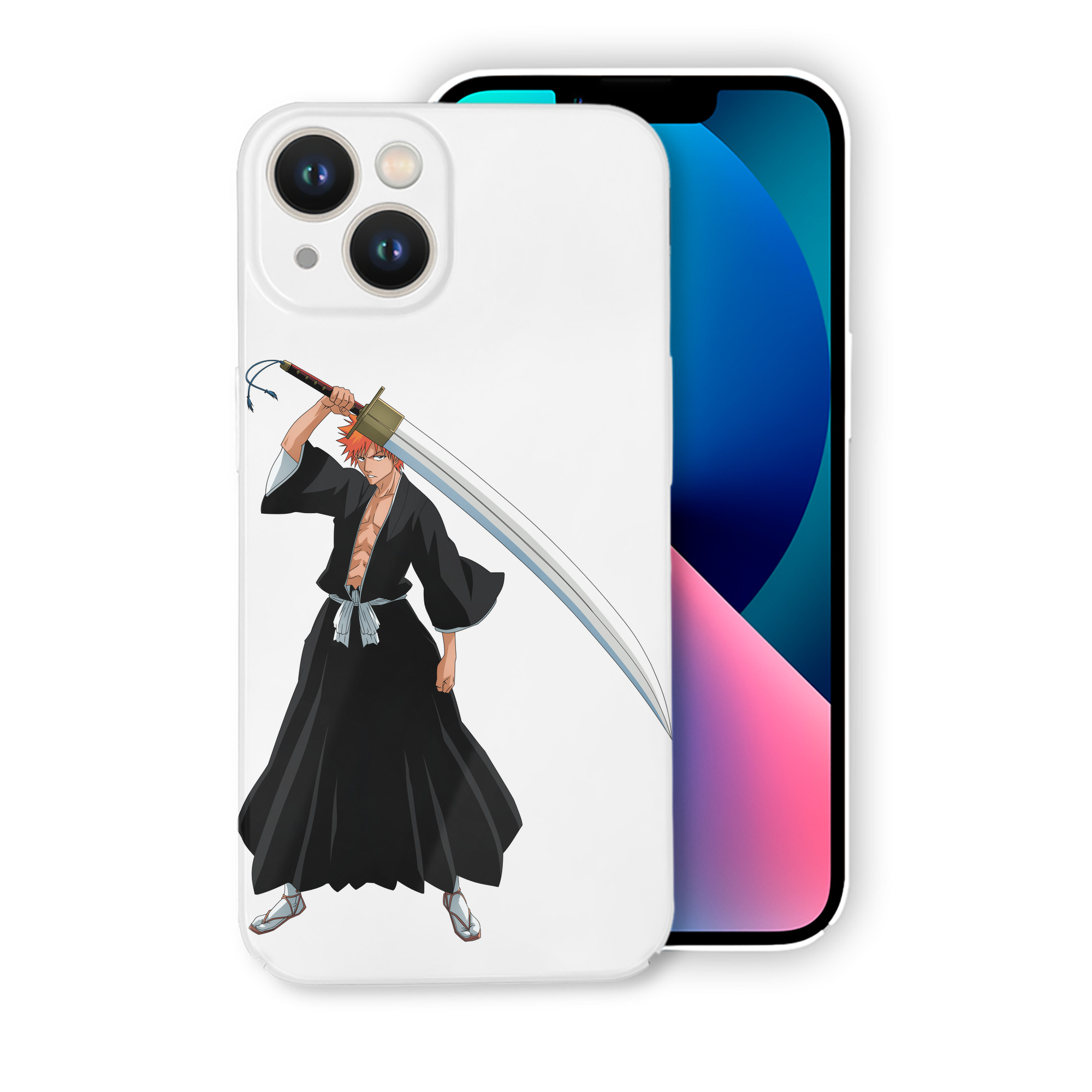 ブリーチ 黒崎一護（くろさき いちご）BLEACH Kurosaki Ichigo 【iPhone 14シリーズ対応】ハードケース