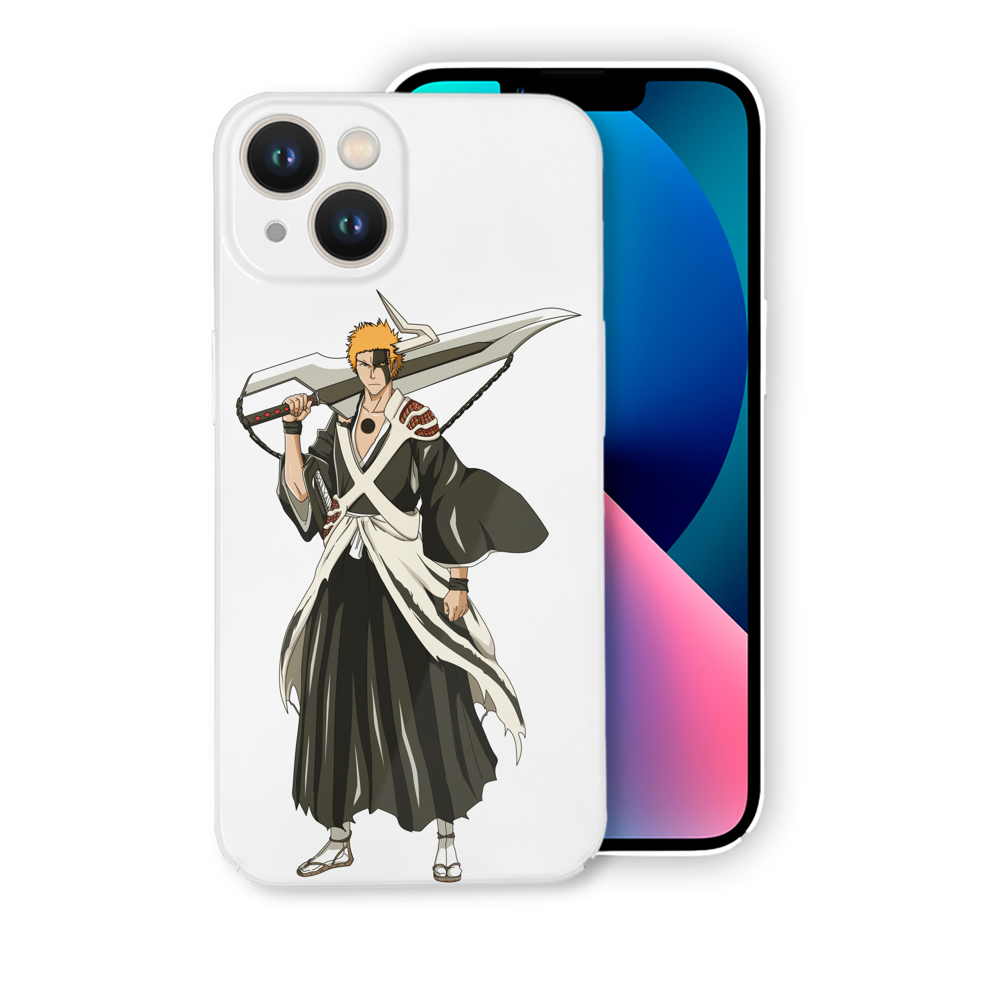 ブリーチ 黒崎一護（くろさき いちご）BLEACH Kurosaki Ichigo 【iPhone 14シリーズ対応】ハードケース