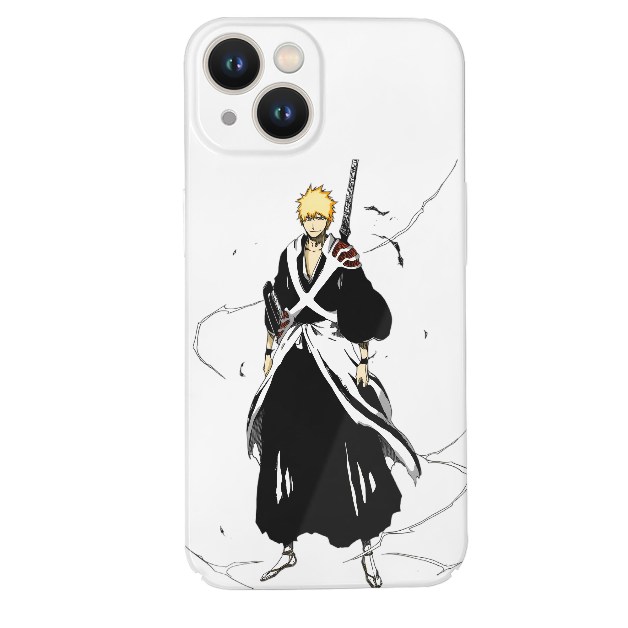 （画像用） ブリーチ 黒崎一護（くろさき いちご）BLEACH Kurosaki Ichigo 【iPhone 14シリーズ対応】ハードケース