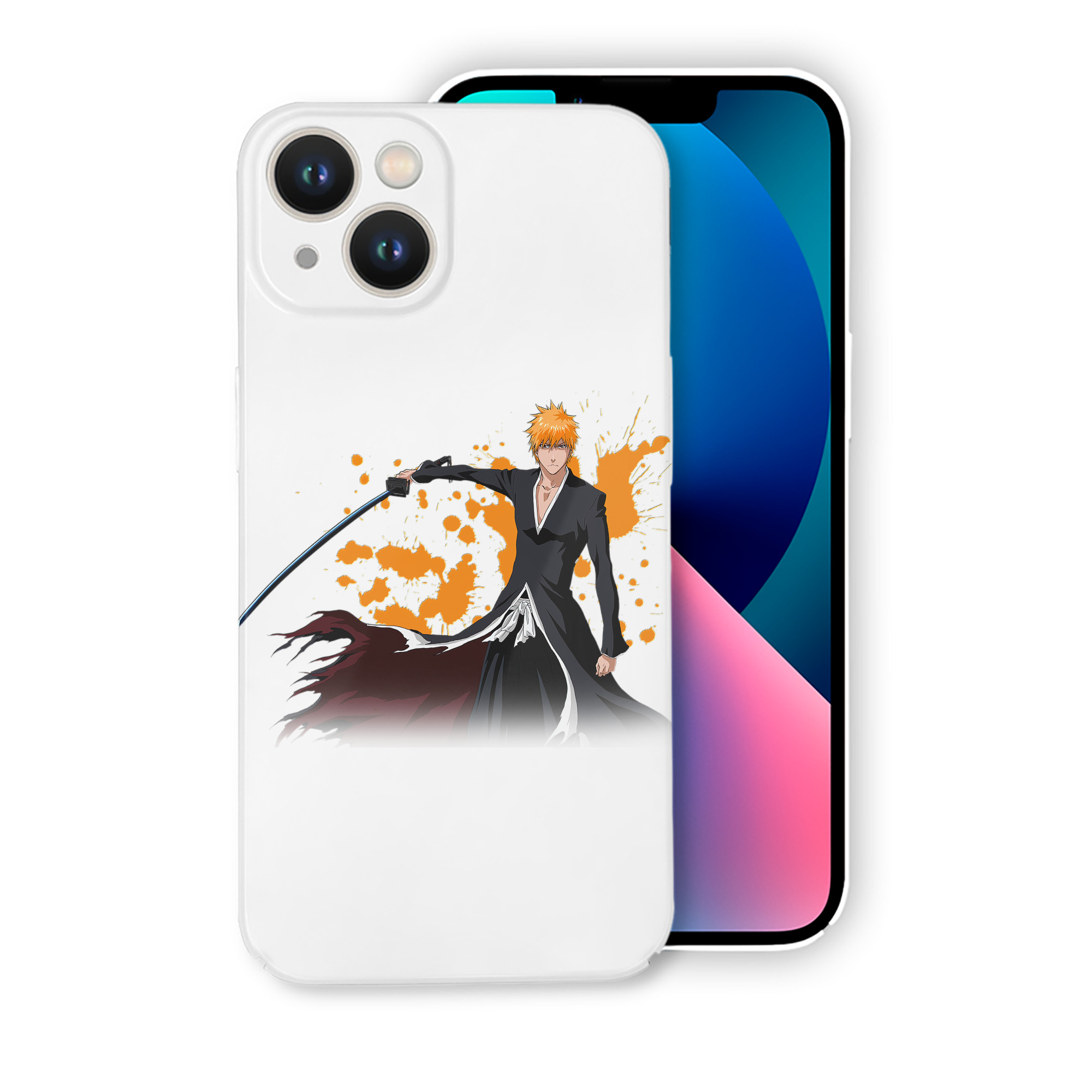 ブリーチ 黒崎一護（くろさき いちご）BLEACH Kurosaki Ichigo 【iPhone 14シリーズ対応】ハードケース