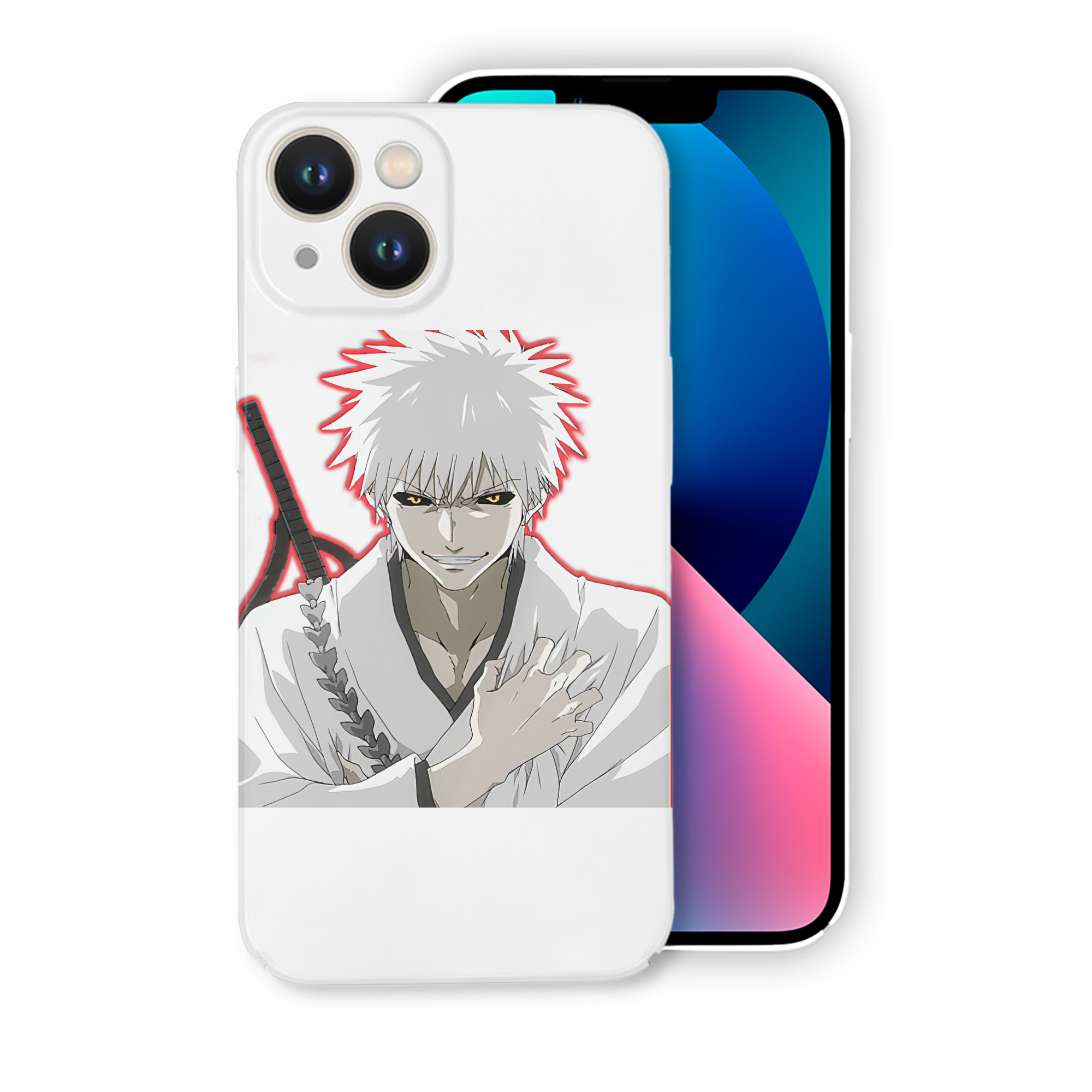（画像用） ブリーチ 黒崎一護（くろさき いちご）BLEACH Kurosaki Ichigo 【iPhone 14シリーズ対応】ハードケース