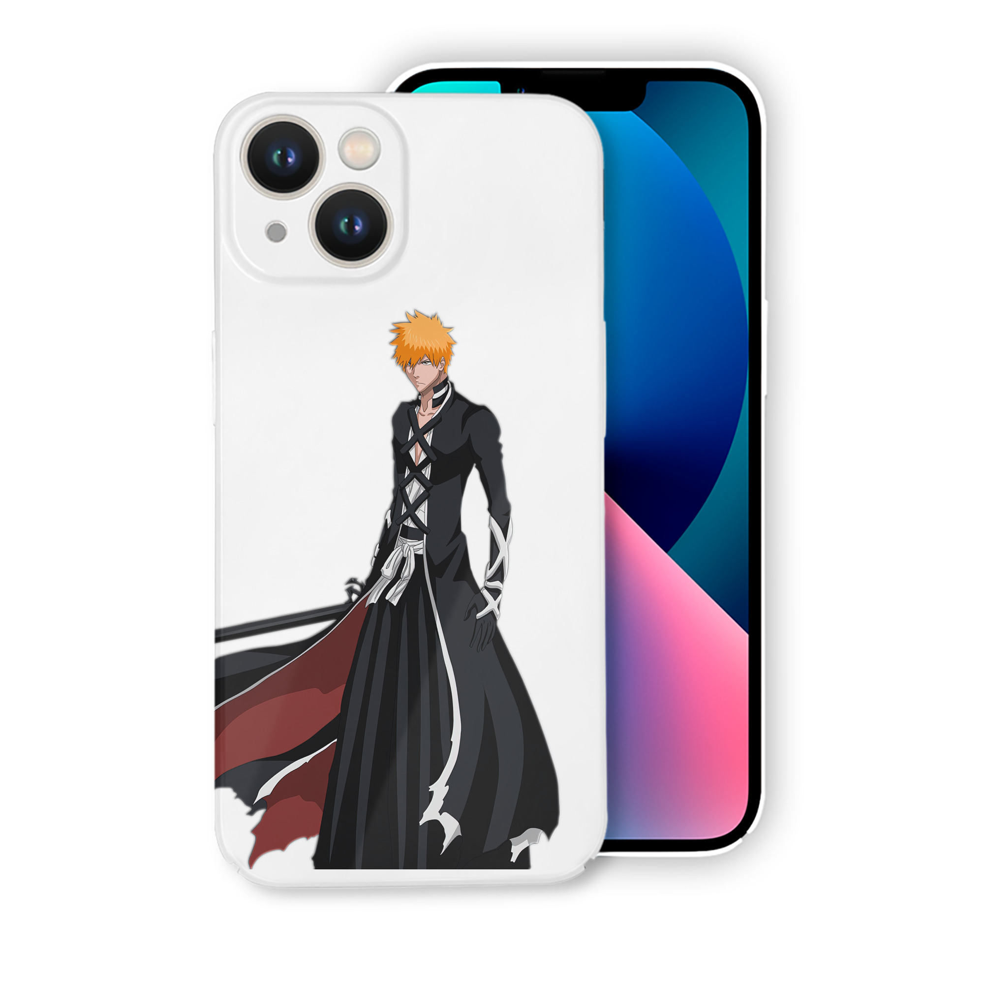 ブリーチ 黒崎一護（くろさき いちご）BLEACH Kurosaki Ichigo 【iPhone 14シリーズ対応】ハードケース
