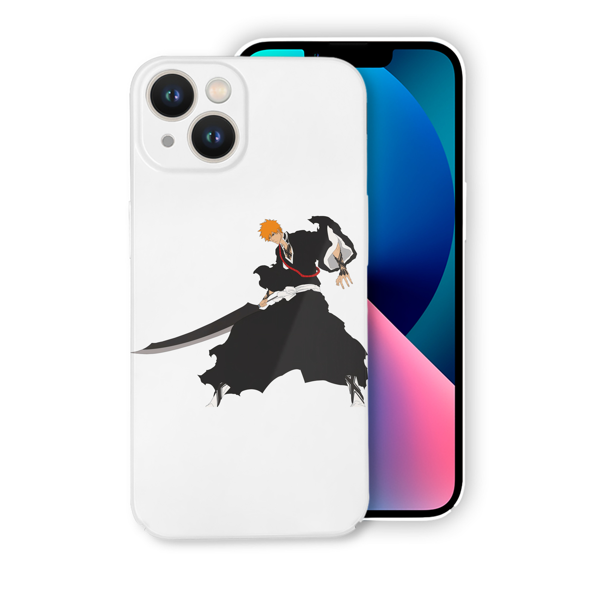 ブリーチ 黒崎一護（くろさき いちご）BLEACH Kurosaki Ichigo 【iPhone 14シリーズ対応】ハードケース
