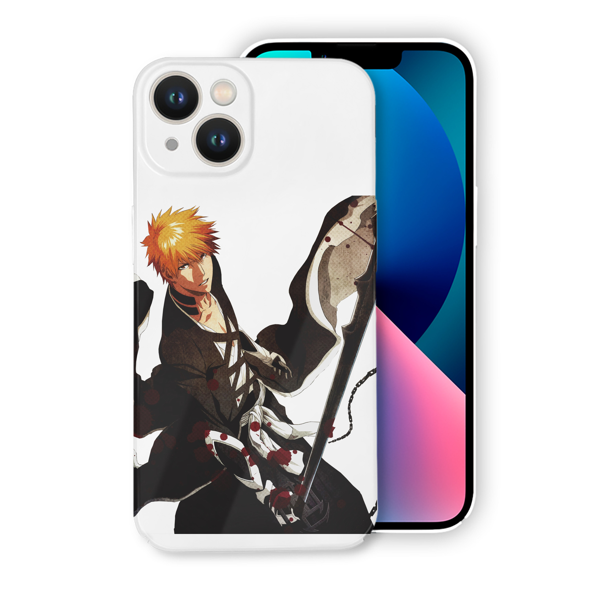 （画像用） ブリーチ 黒崎一護（くろさき いちご）BLEACH Kurosaki Ichigo 【iPhone 14シリーズ対応】ハードケース