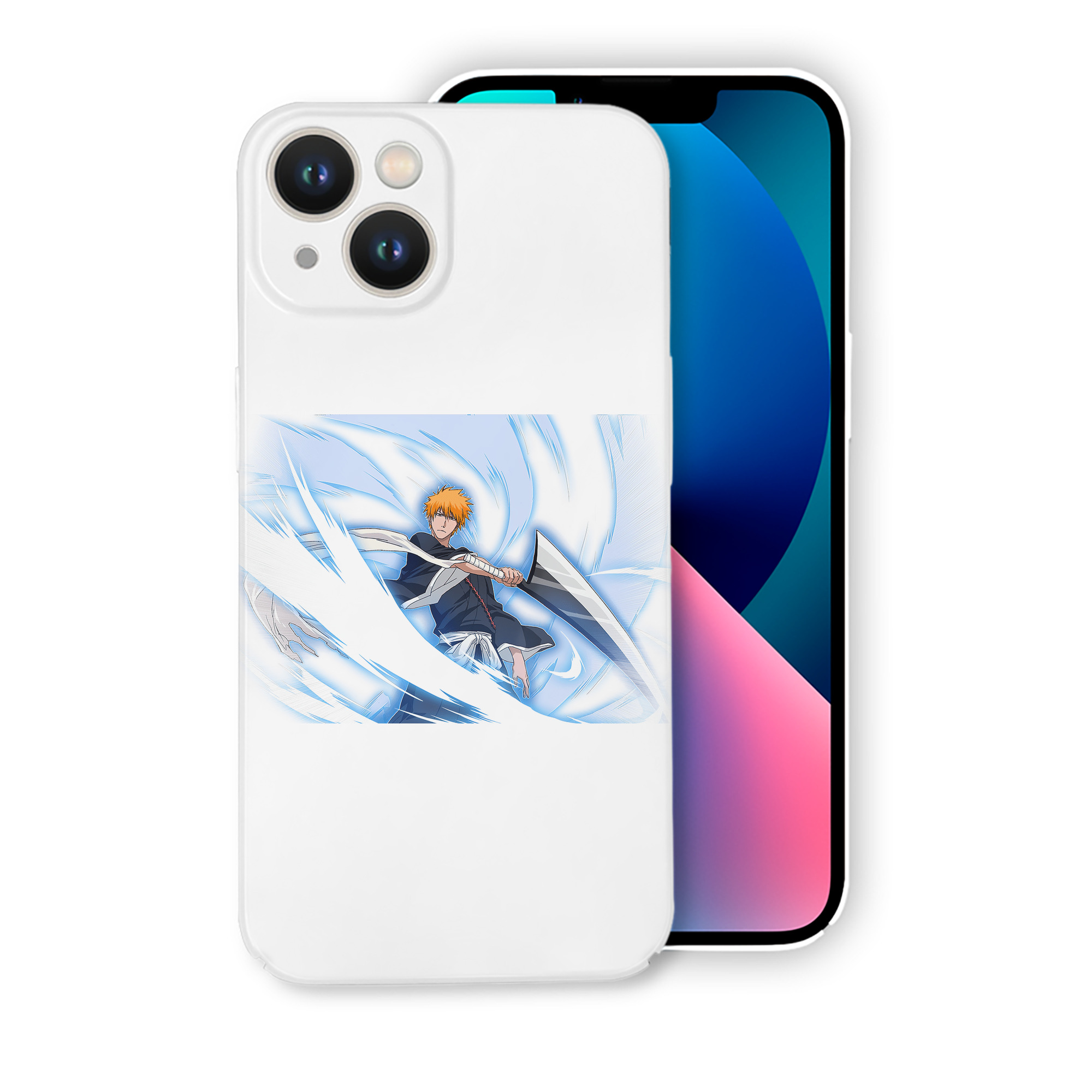 ブリーチ 黒崎一護（くろさき いちご）BLEACH Kurosaki Ichigo 【iPhone 14シリーズ対応】ハードケース