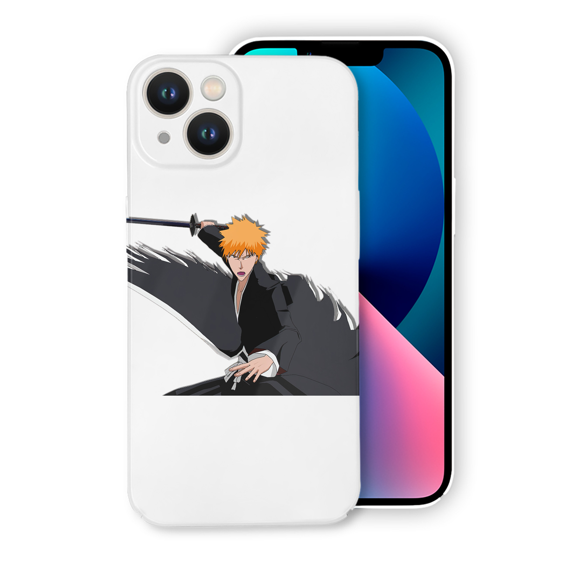 ブリーチ 黒崎一護（くろさき いちご）BLEACH Kurosaki Ichigo 【iPhone 14シリーズ対応】ハードケース