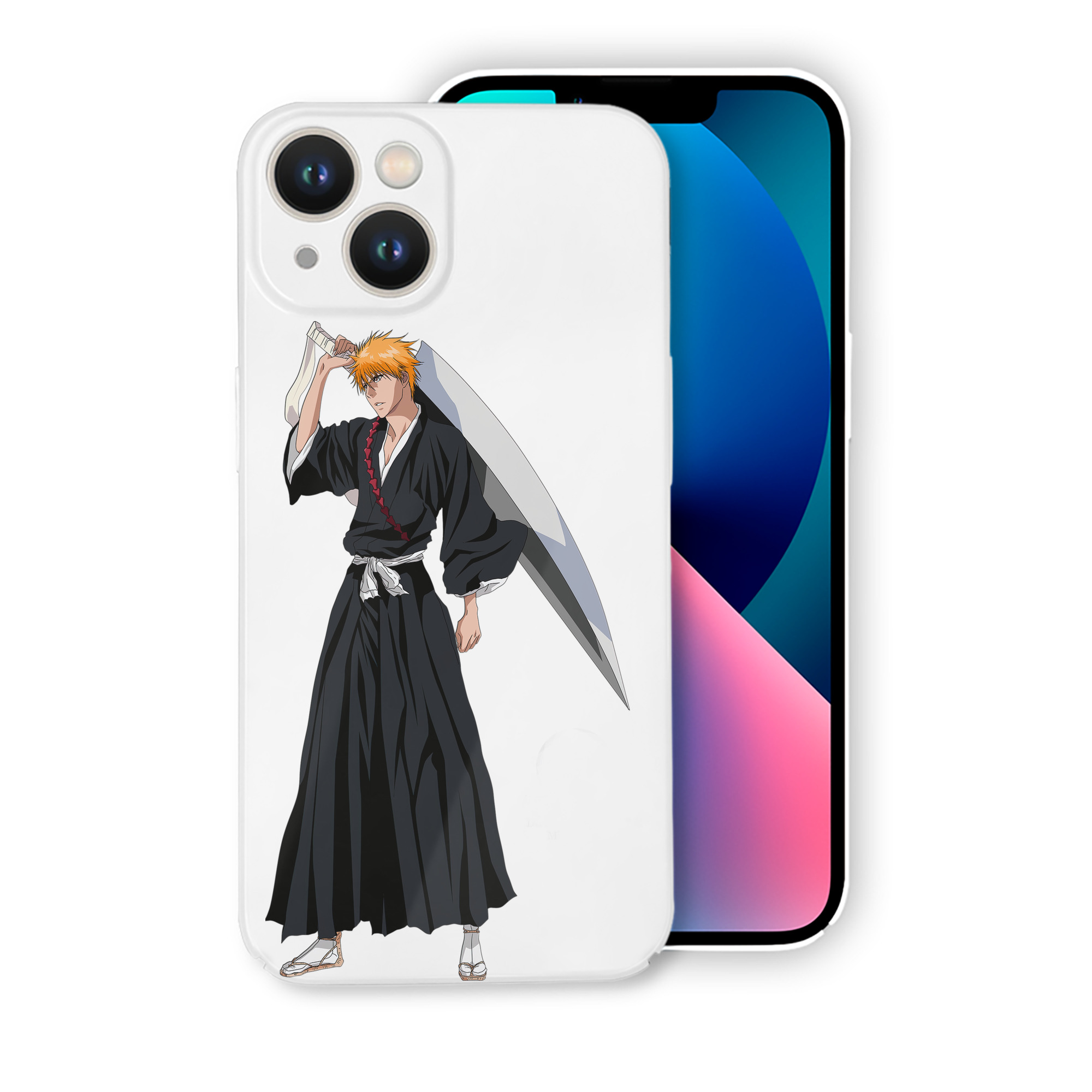 ブリーチ 黒崎一護（くろさき いちご）BLEACH Kurosaki Ichigo 【iPhone 14シリーズ対応】ハードケース