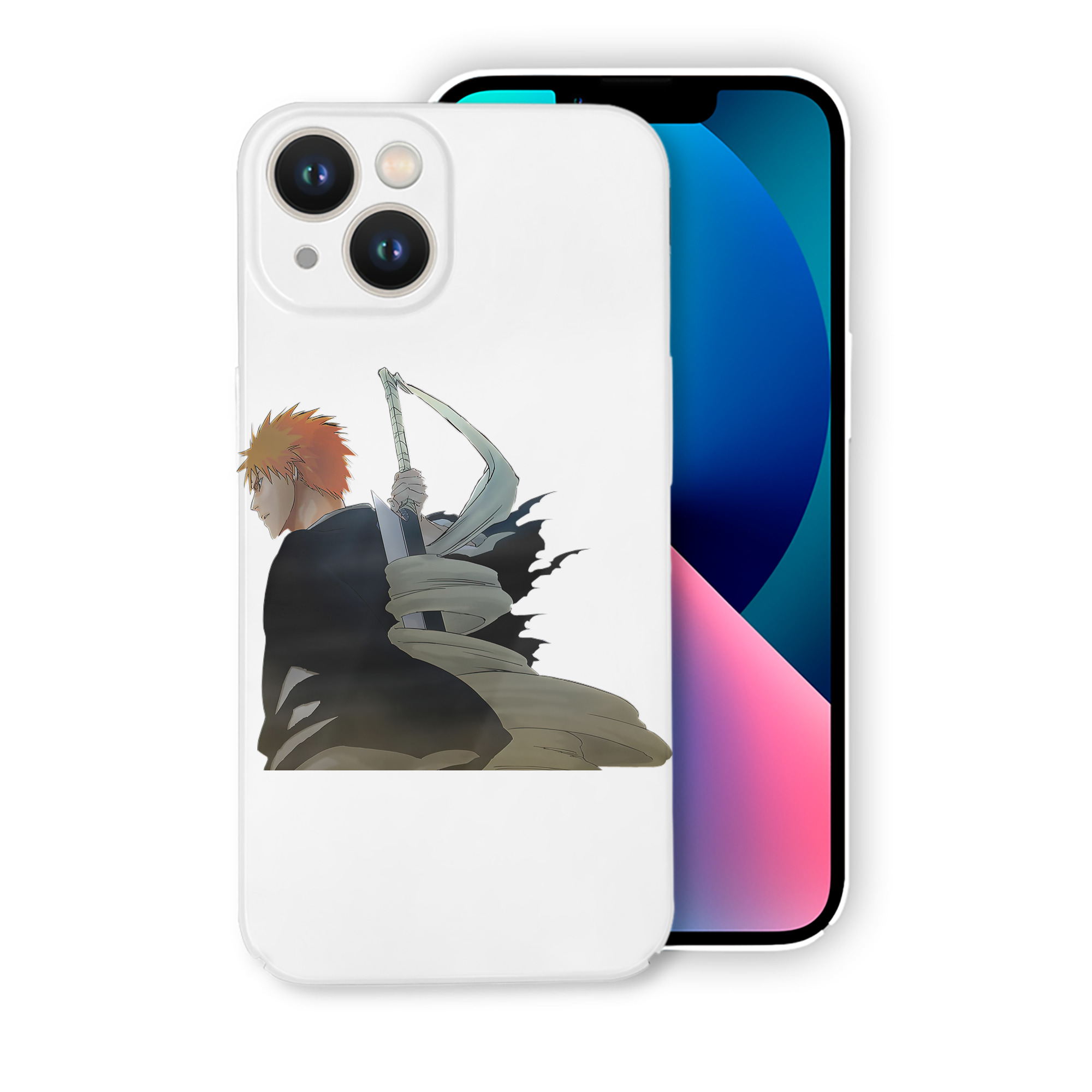 ブリーチ 黒崎一護（くろさき いちご）BLEACH Kurosaki Ichigo 【iPhone 14シリーズ対応】ハードケース
