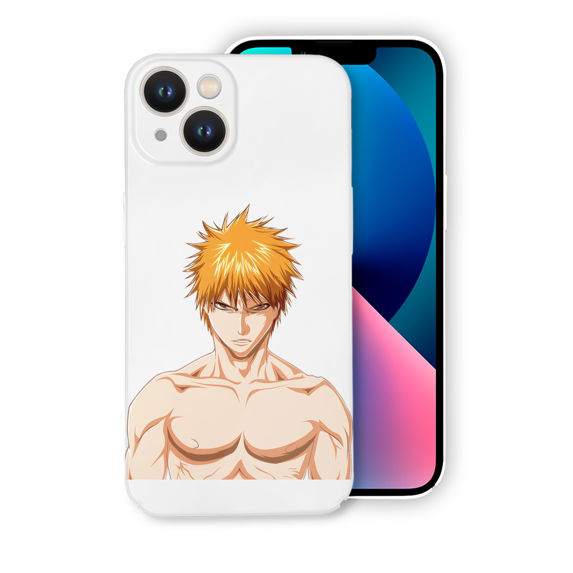 （画像用） ブリーチ 黒崎一護（くろさき いちご）BLEACH Kurosaki Ichigo 【iPhone 14シリーズ対応】ハードケース