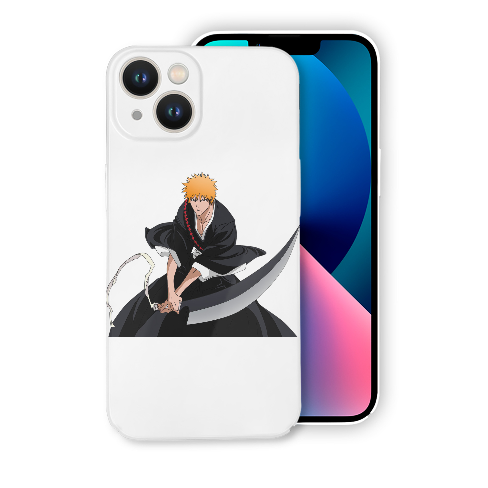 ブリーチ 黒崎一護（くろさき いちご）BLEACH Kurosaki Ichigo 【iPhone 14シリーズ対応】ハードケース