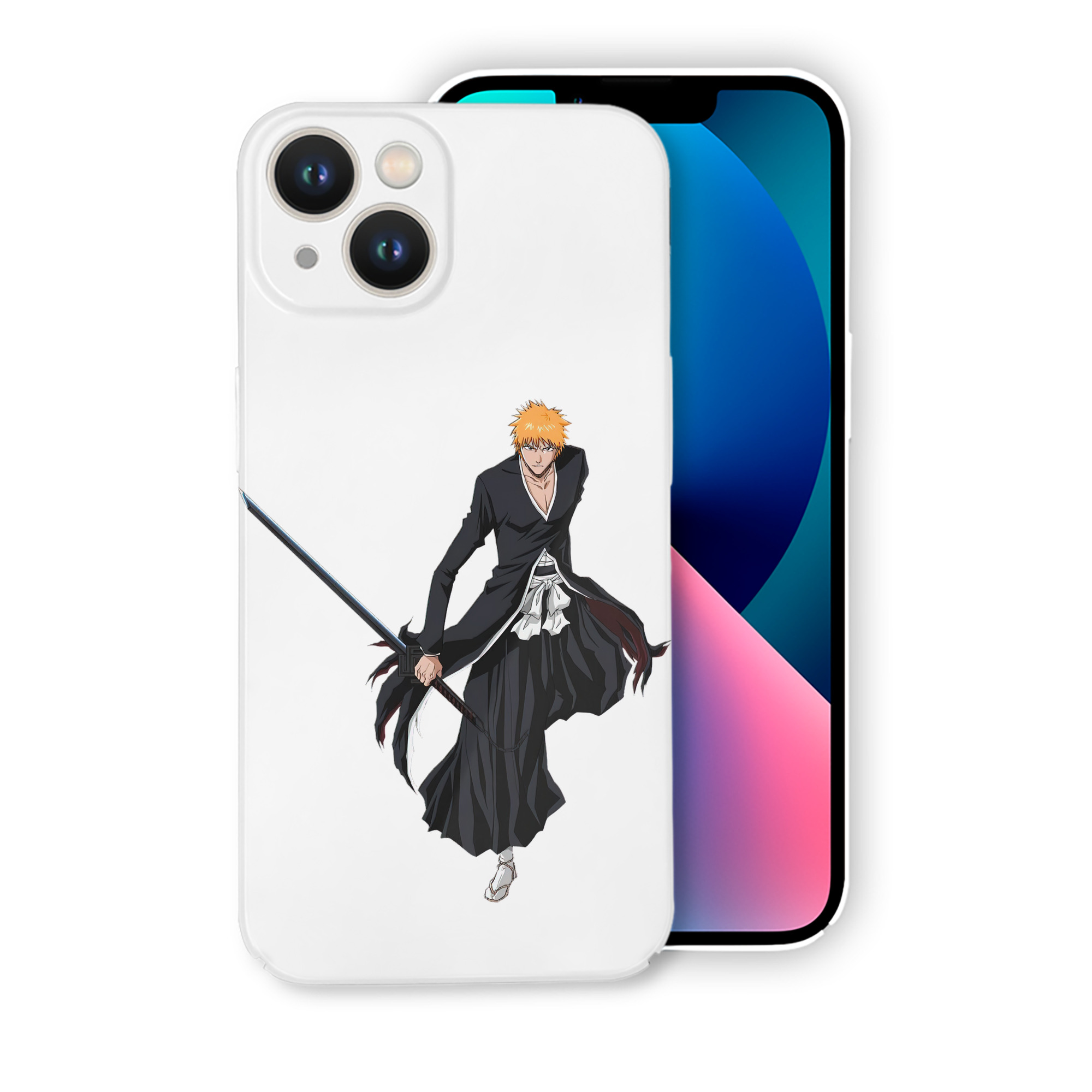 ブリーチ 黒崎一護（くろさき いちご）BLEACH Kurosaki Ichigo 【iPhone 14シリーズ対応】ハードケース