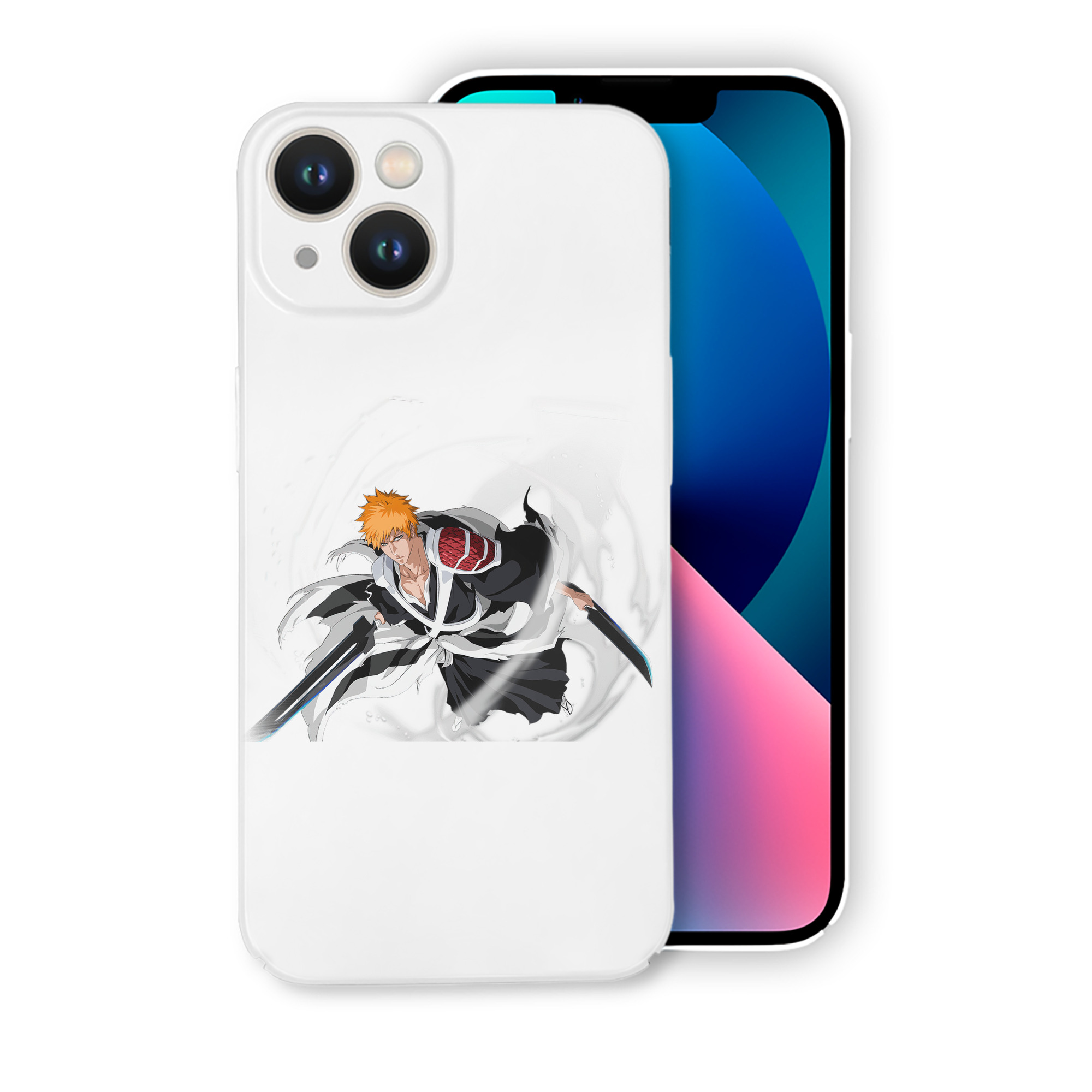 （画像用） ブリーチ 黒崎一護（くろさき いちご）BLEACH Kurosaki Ichigo 【iPhone 14シリーズ対応】ハードケース