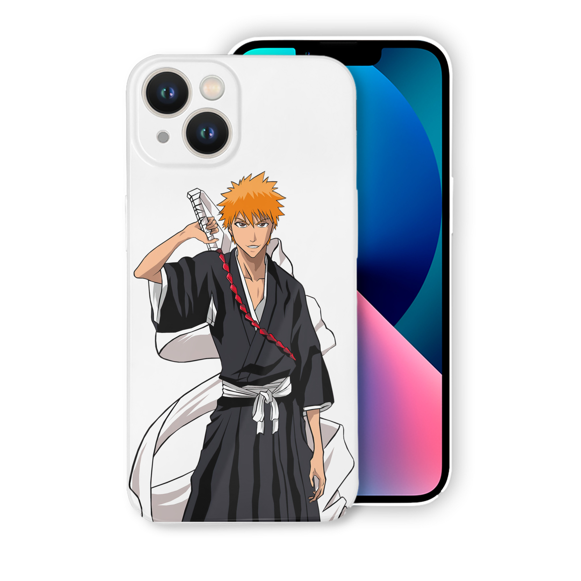 ブリーチ 黒崎一護（くろさき いちご）BLEACH Kurosaki Ichigo 【iPhone 14シリーズ対応】ハードケース