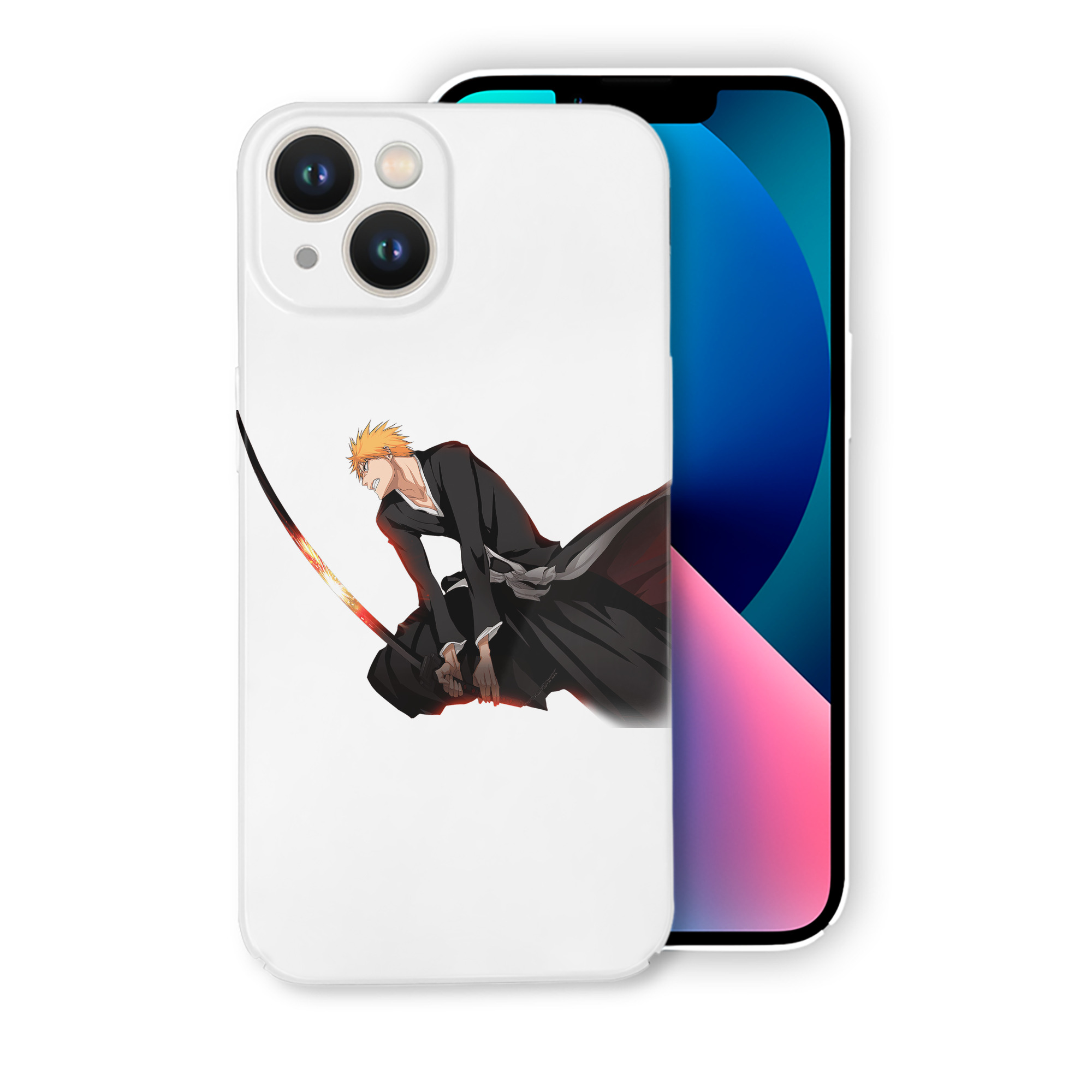 ブリーチ 黒崎一護（くろさき いちご）BLEACH Kurosaki Ichigo 【iPhone 14シリーズ対応】ハードケース