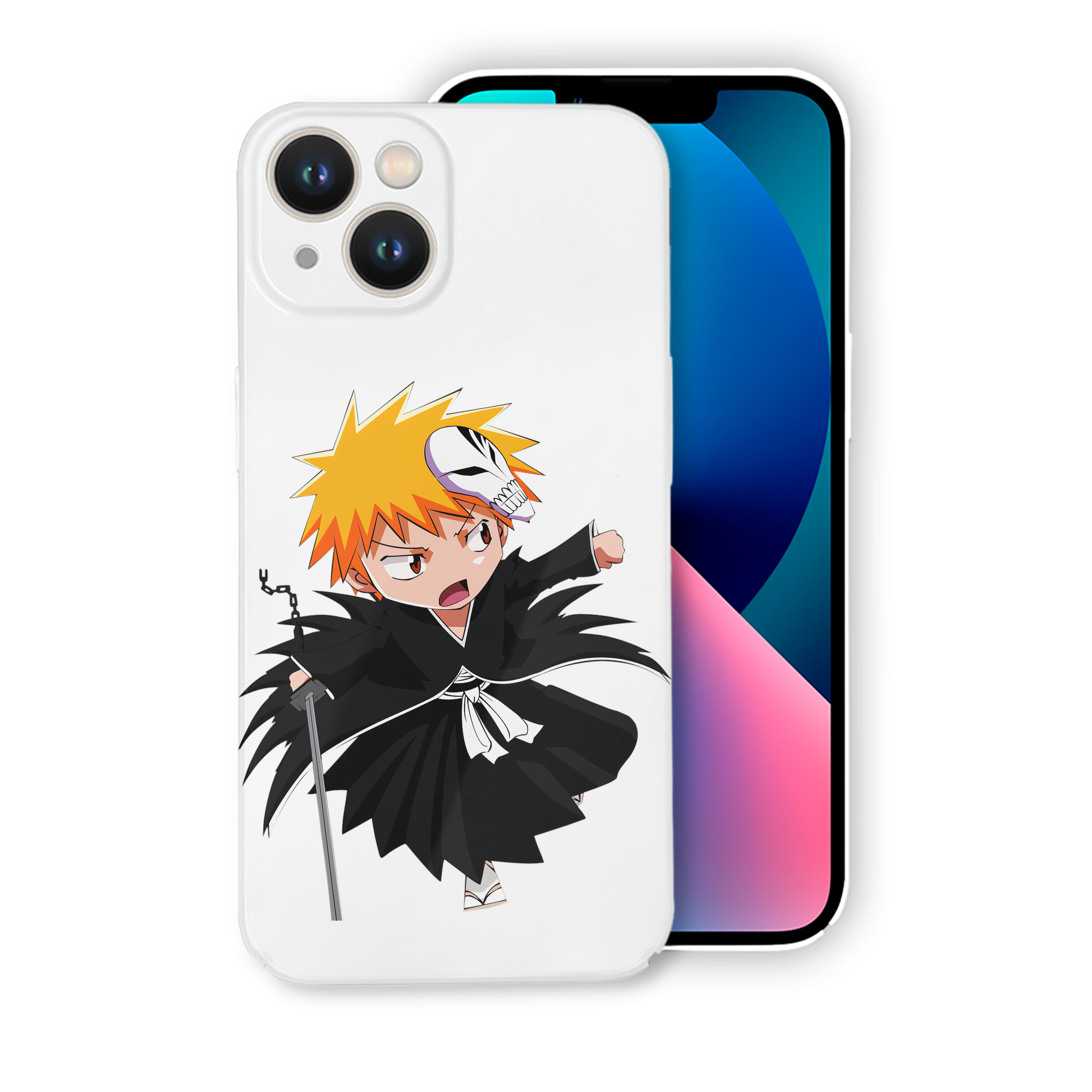 ブリーチ 黒崎一護（くろさき いちご）BLEACH Kurosaki Ichigo 【iPhone 14シリーズ対応】ハードケース