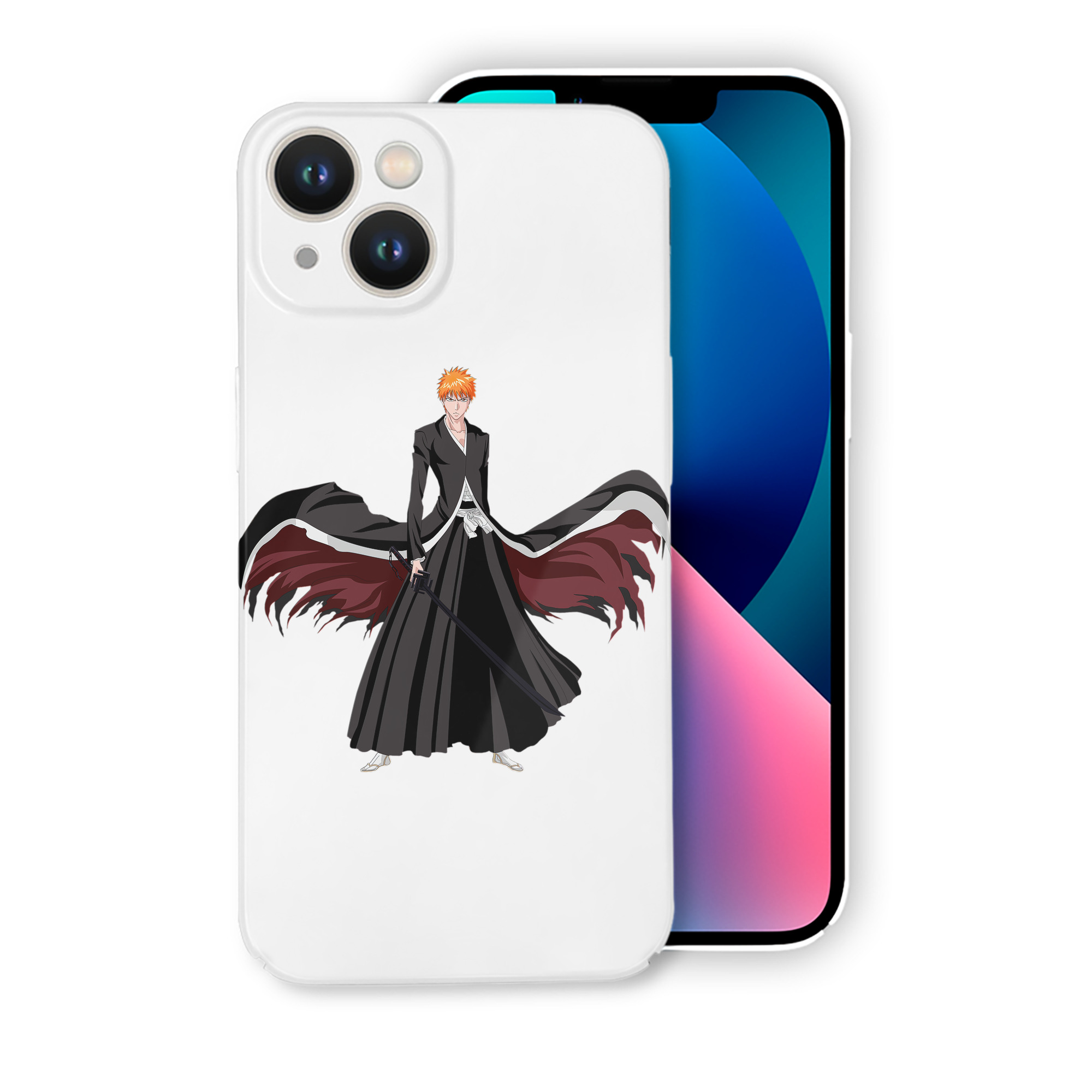 ブリーチ 黒崎一護（くろさき いちご）BLEACH Kurosaki Ichigo 【iPhone 14シリーズ対応】ハードケース