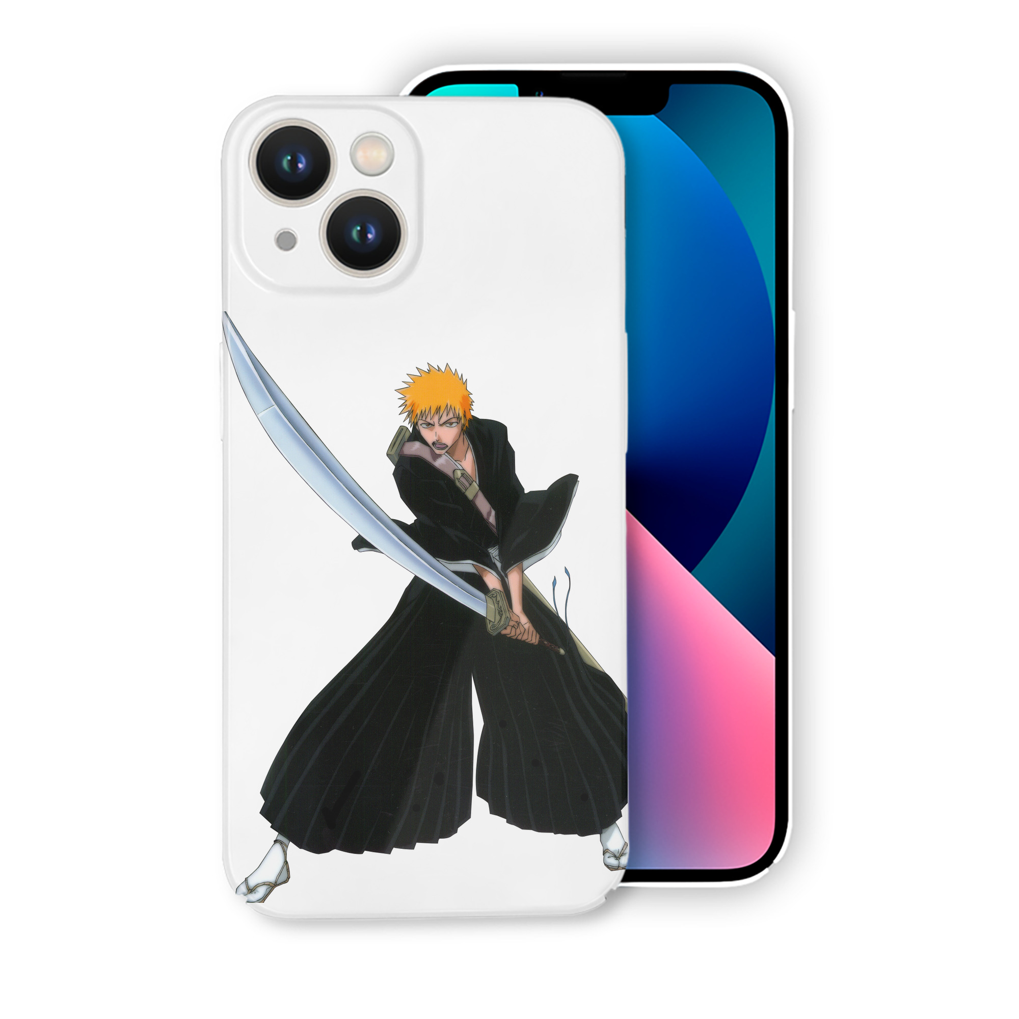 ブリーチ 黒崎一護（くろさき いちご）BLEACH Kurosaki Ichigo 【iPhone 14シリーズ対応】ハードケース