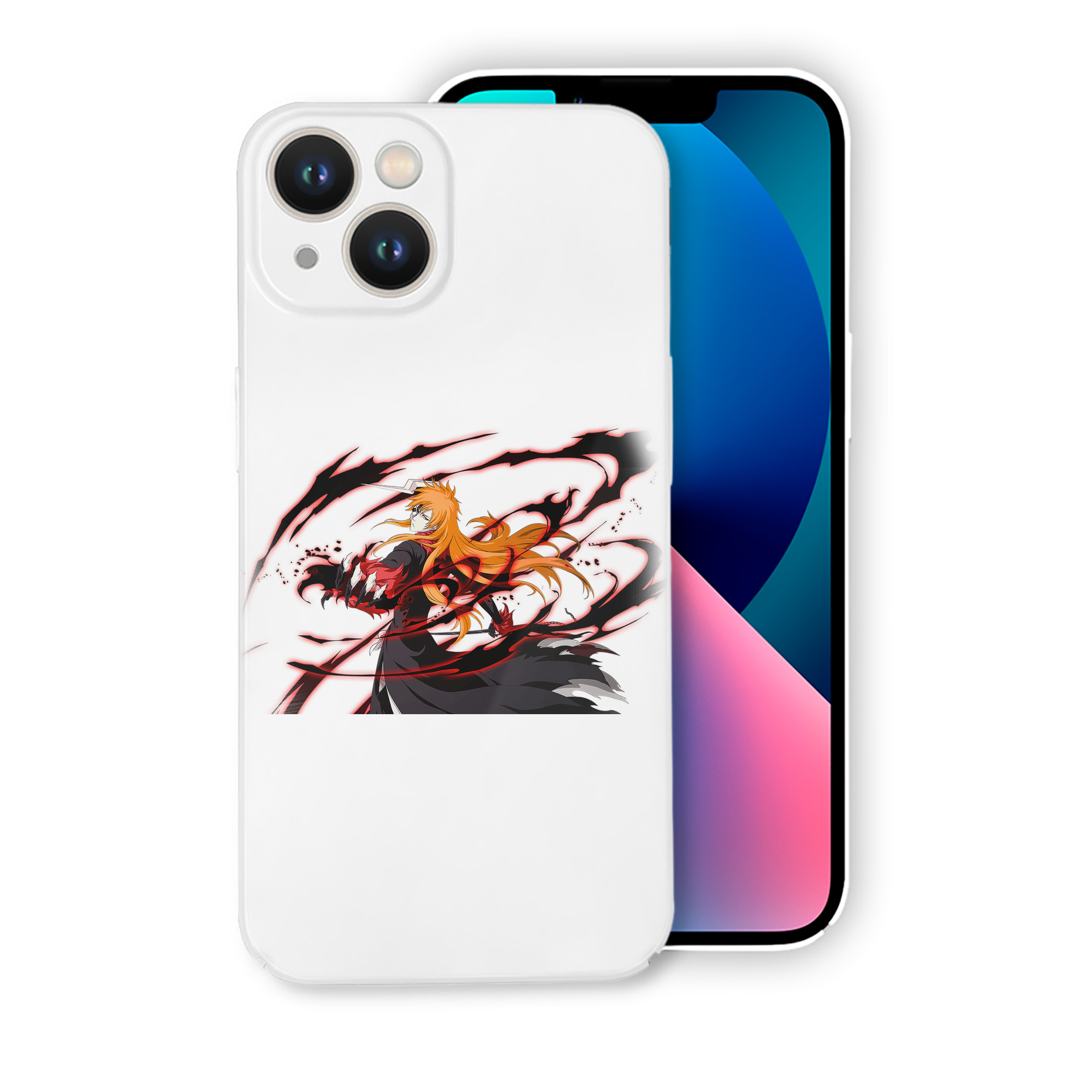 （画像用） ブリーチ 黒崎一護（くろさき いちご）BLEACH Kurosaki Ichigo 【iPhone 14シリーズ対応】ハードケース